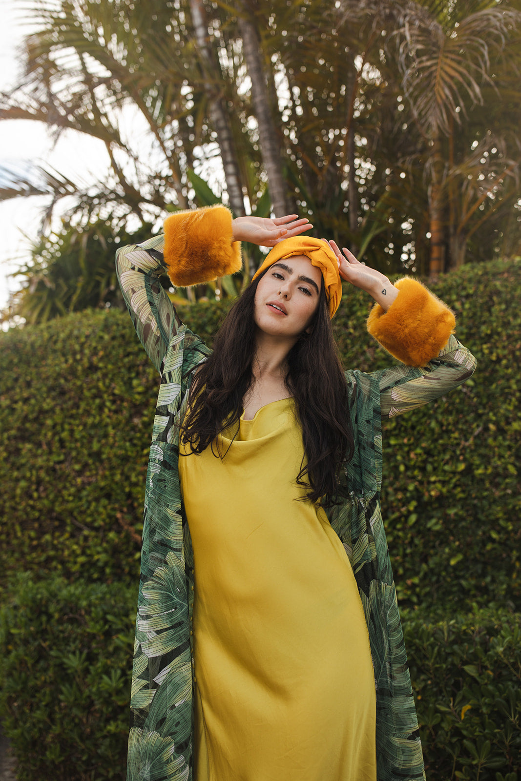 Palma Faux Fur Duster