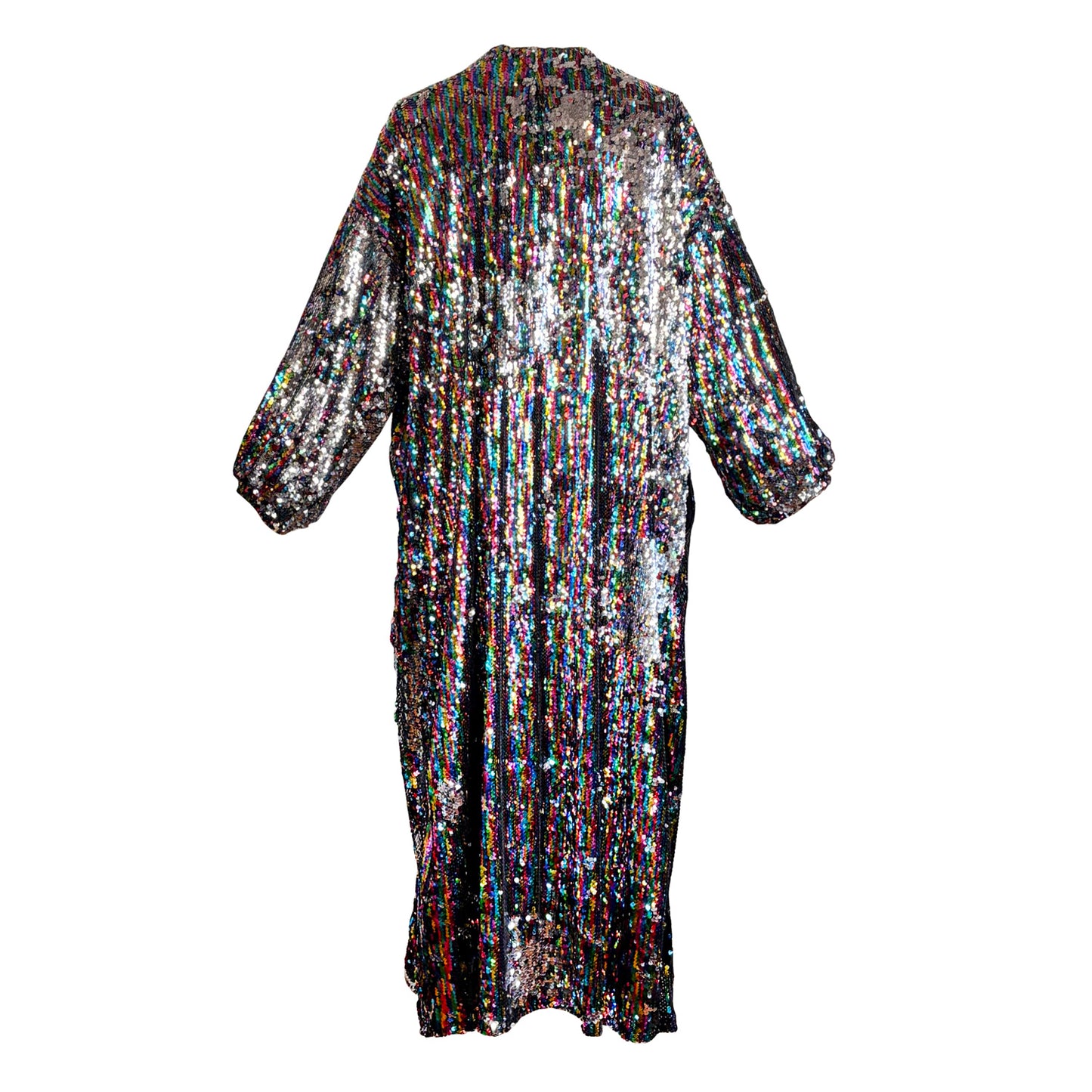 Rainbow Rage Sequin Cocoon Jacket