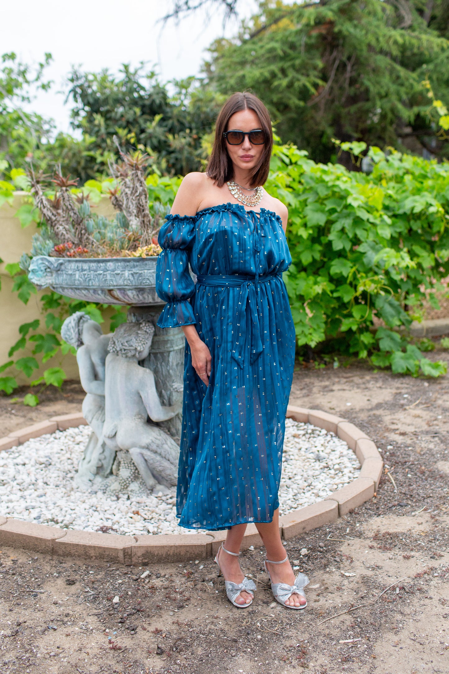 Raquel Dress in Atlantic Phenom PRE-ORDER