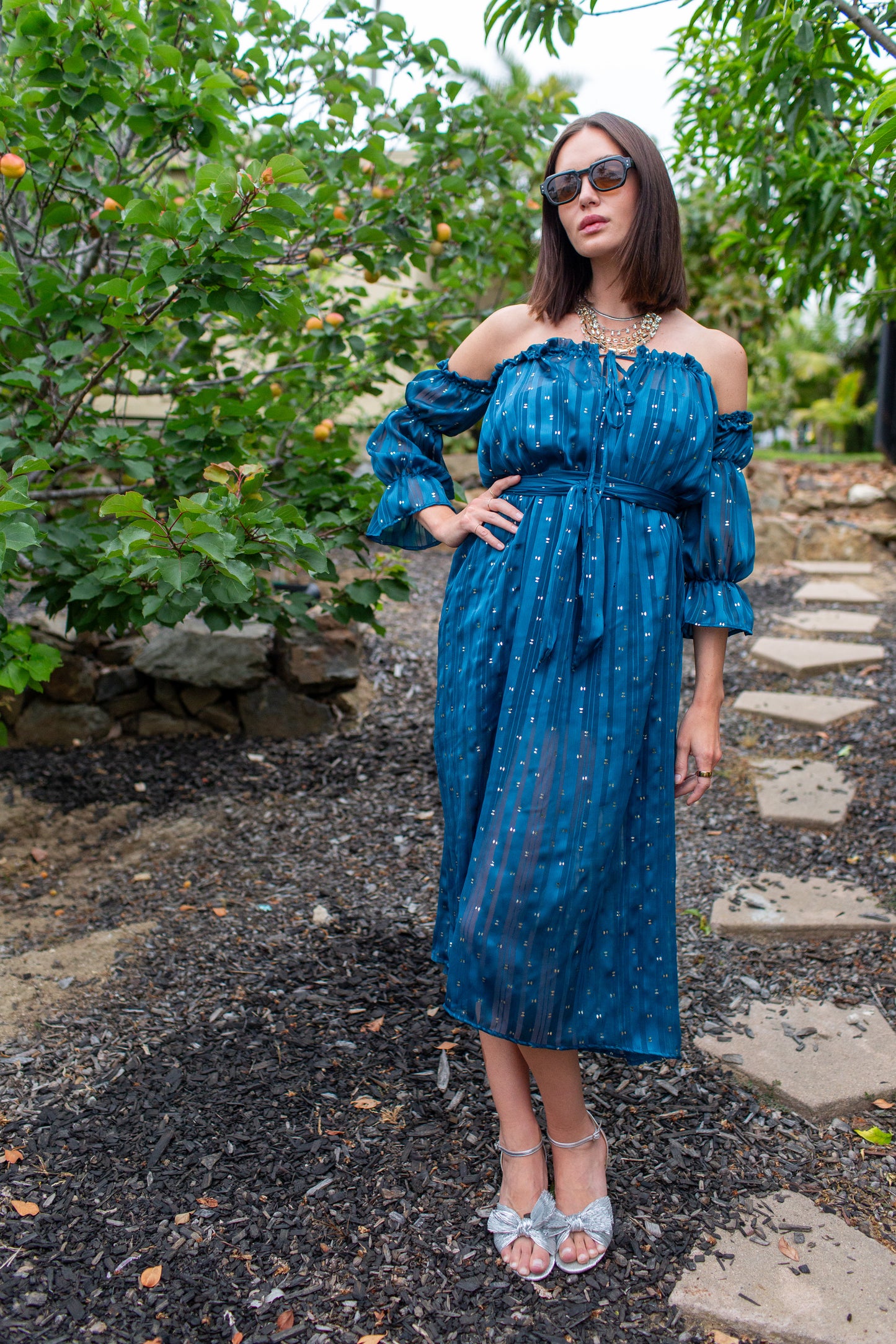 Raquel Dress in Atlantic Phenom PRE-ORDER