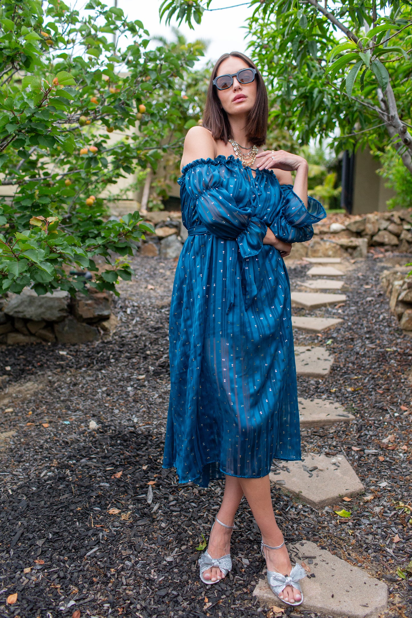Raquel Dress in Atlantic Phenom PRE-ORDER
