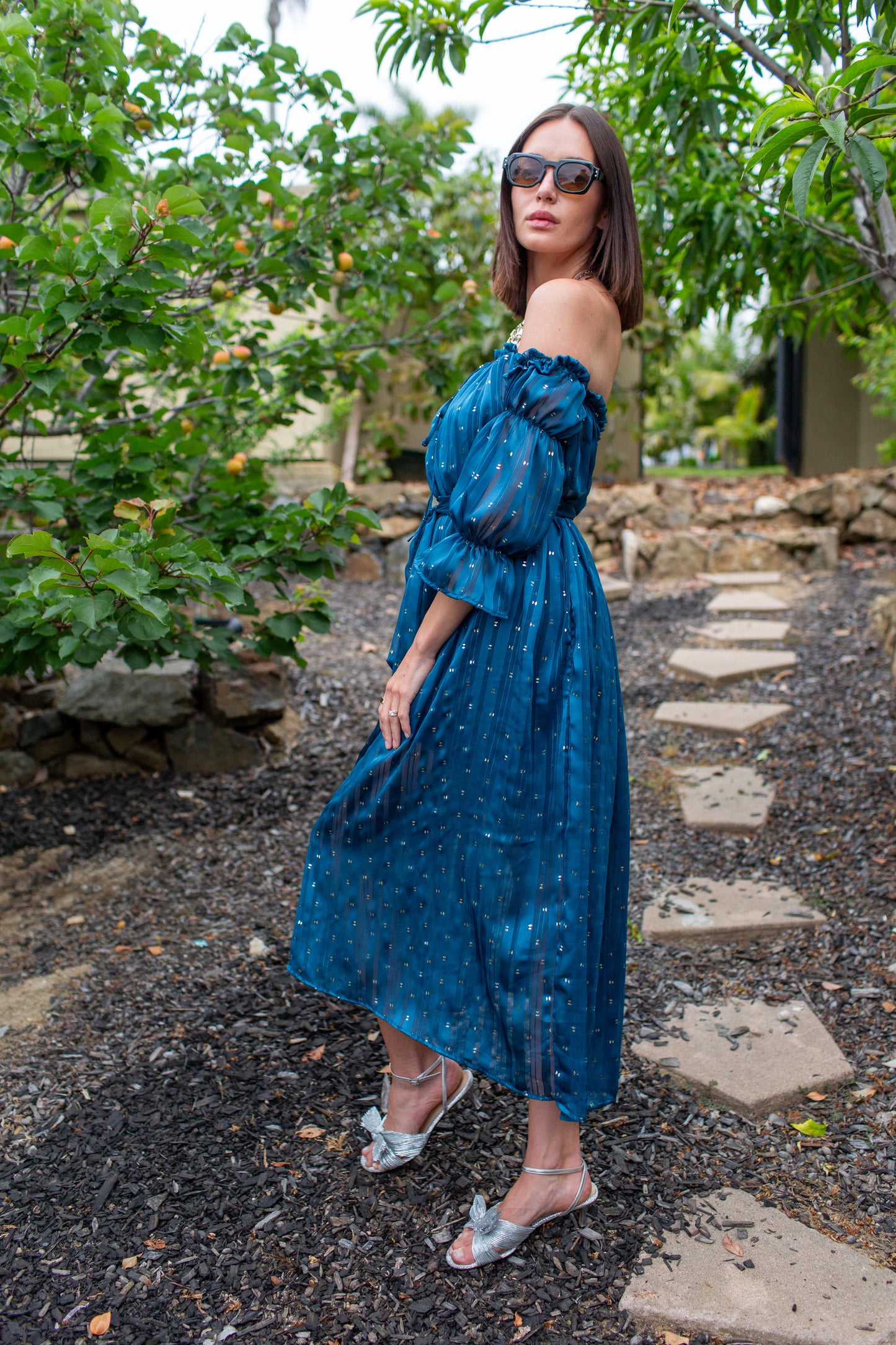 Raquel Dress in Atlantic Phenom PRE-ORDER