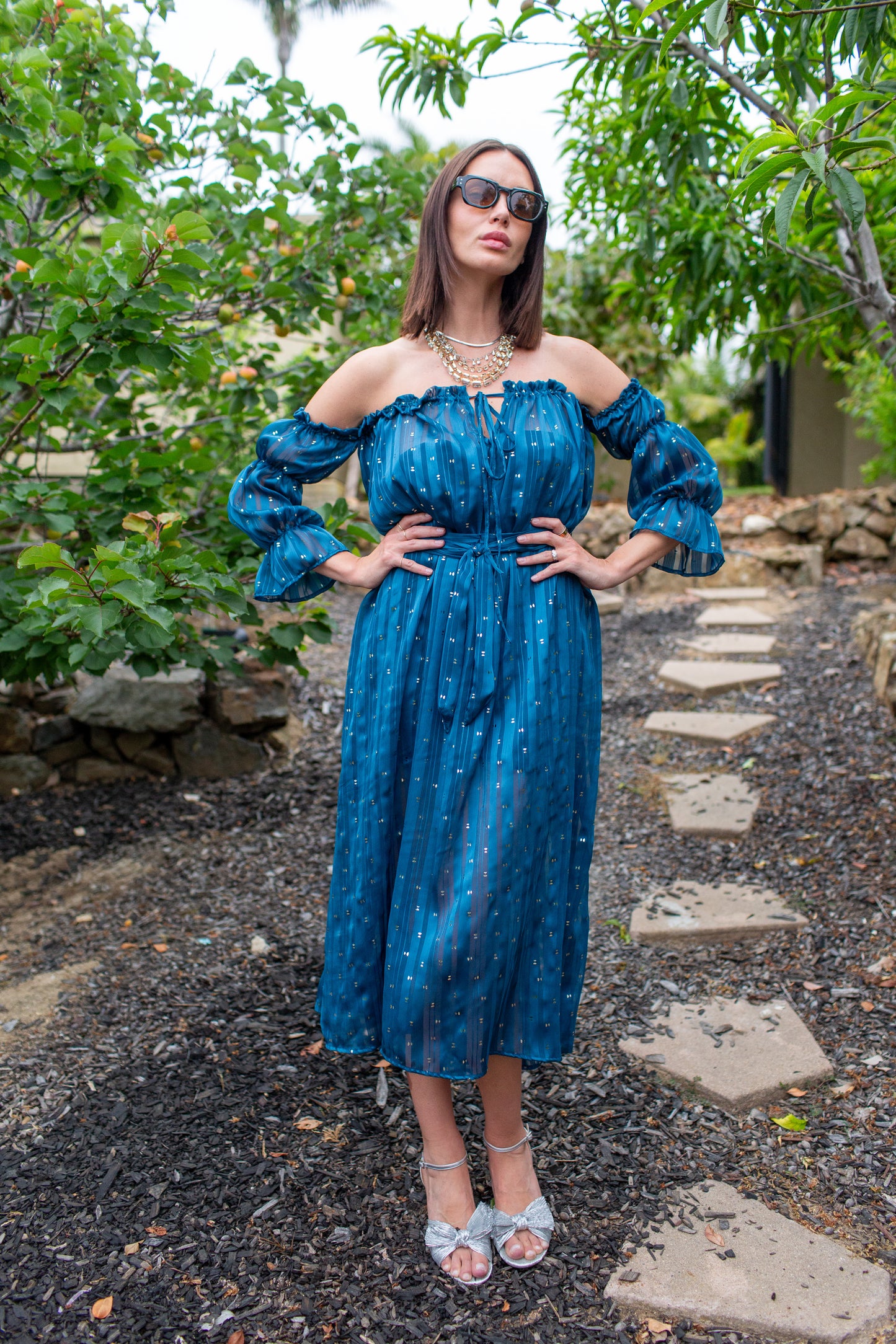 Raquel Dress in Atlantic Phenom PRE-ORDER