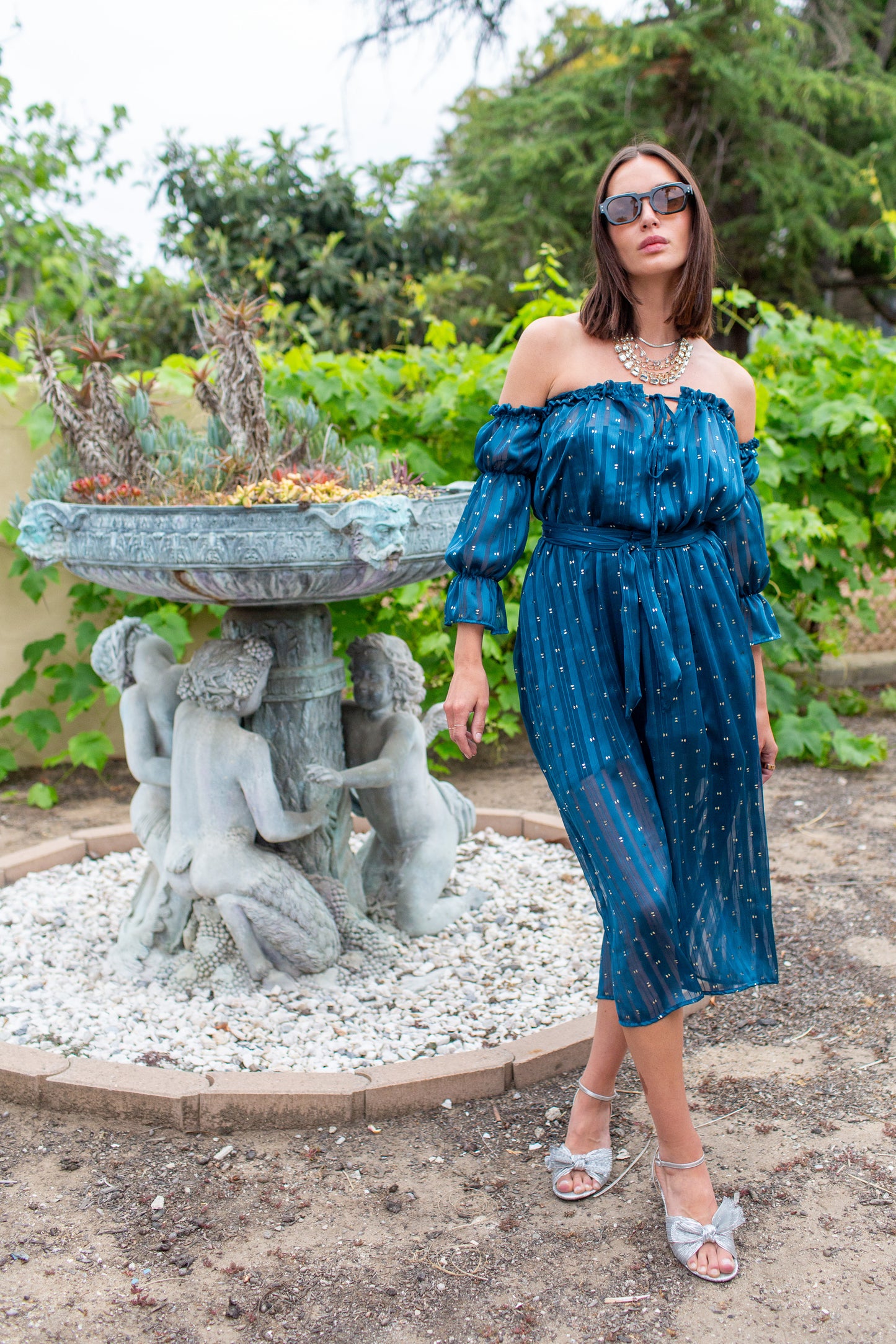 Raquel Dress in Atlantic Phenom PRE-ORDER