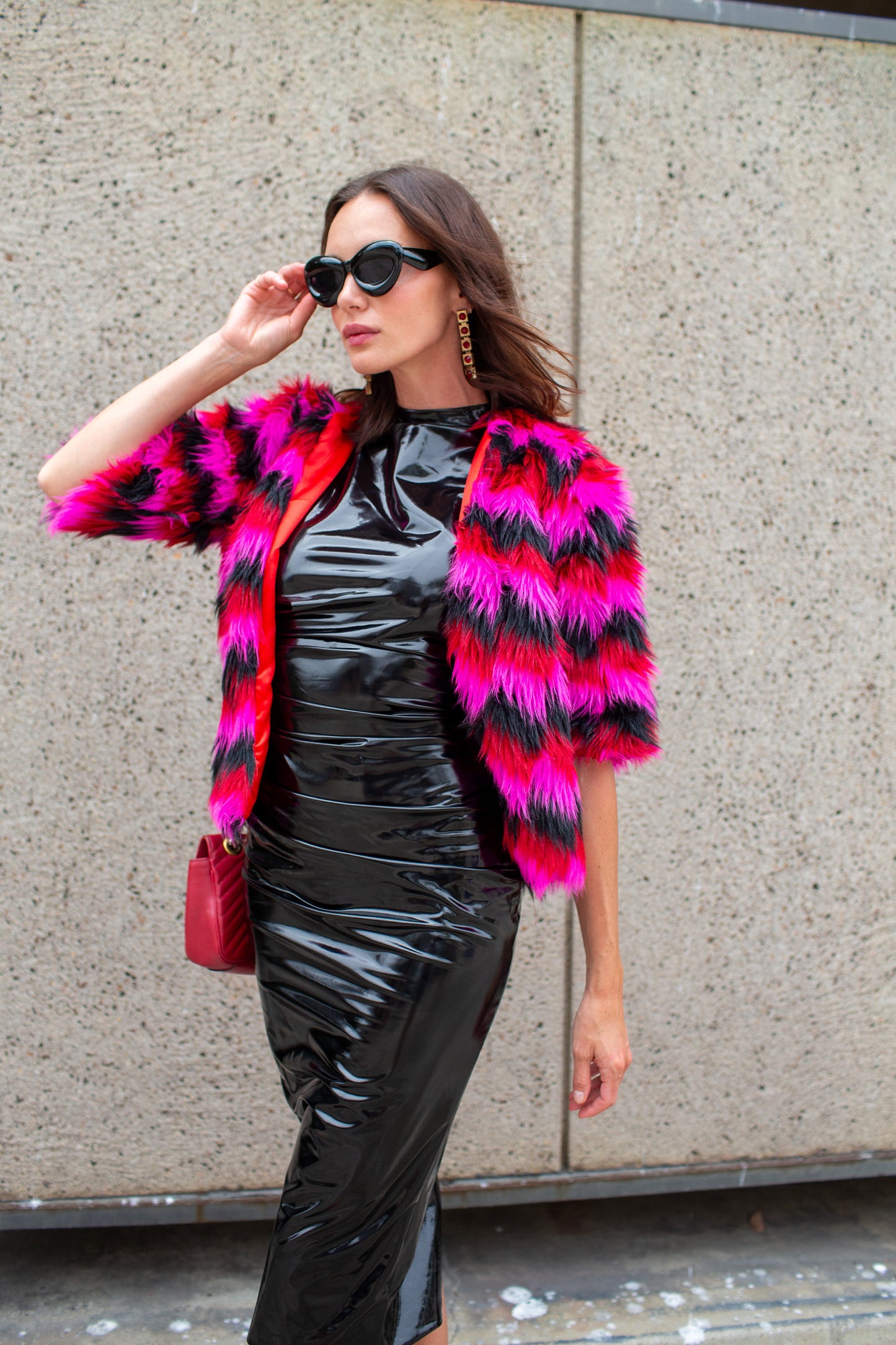 Rouge Rapture Faux Fur Jacket PRE-ORDER