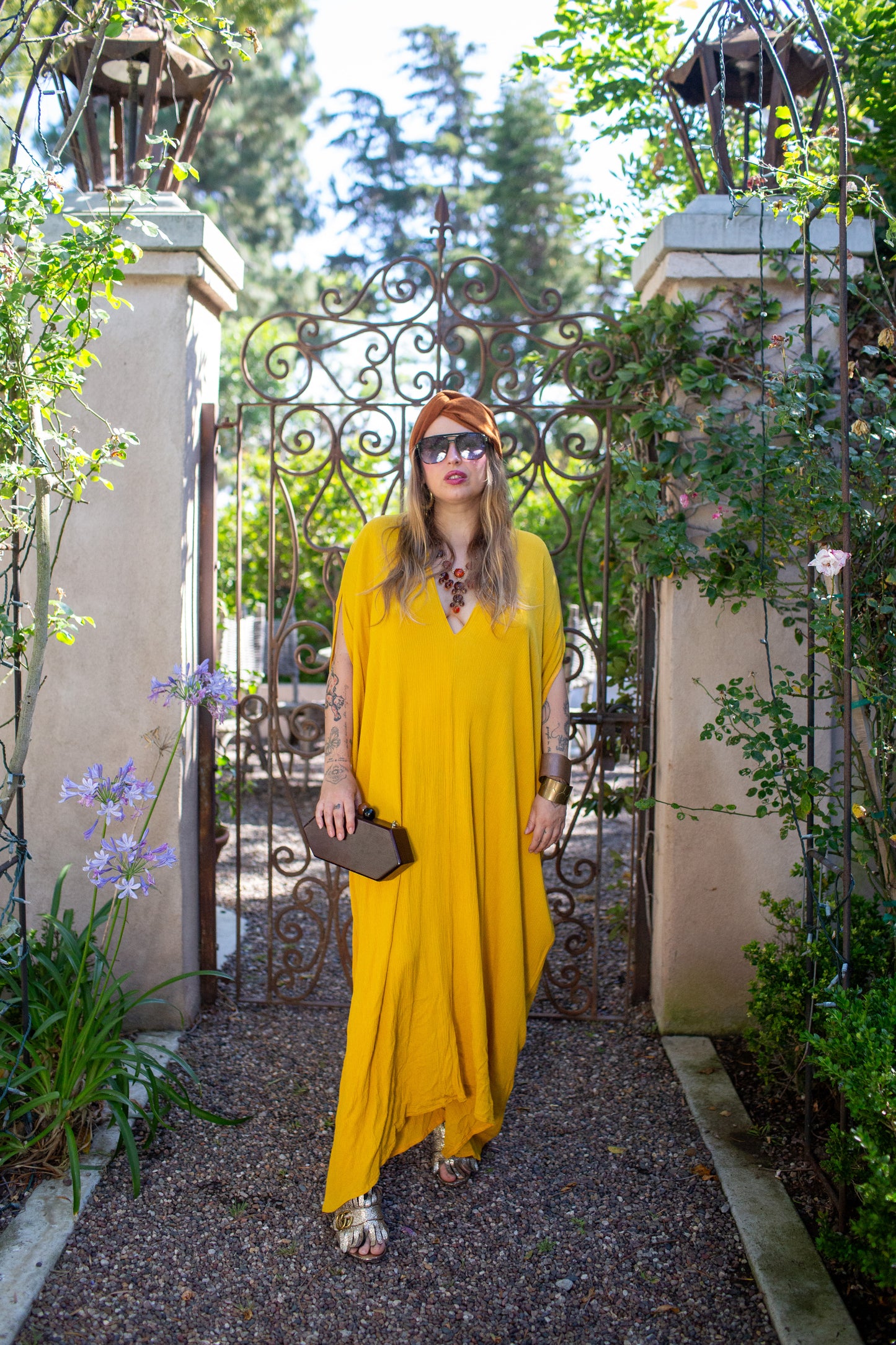 Saffron Caftan