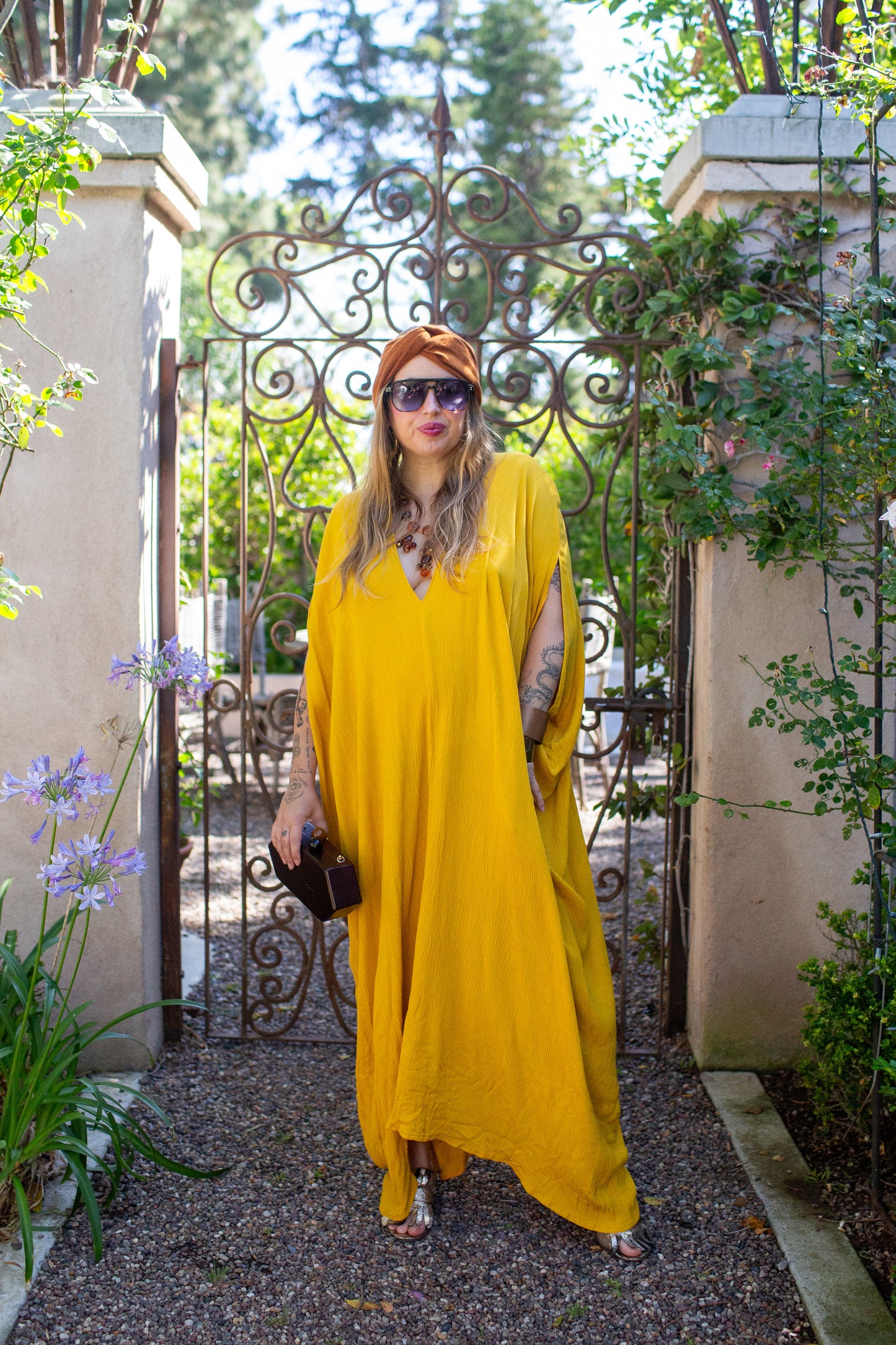 Saffron Caftan