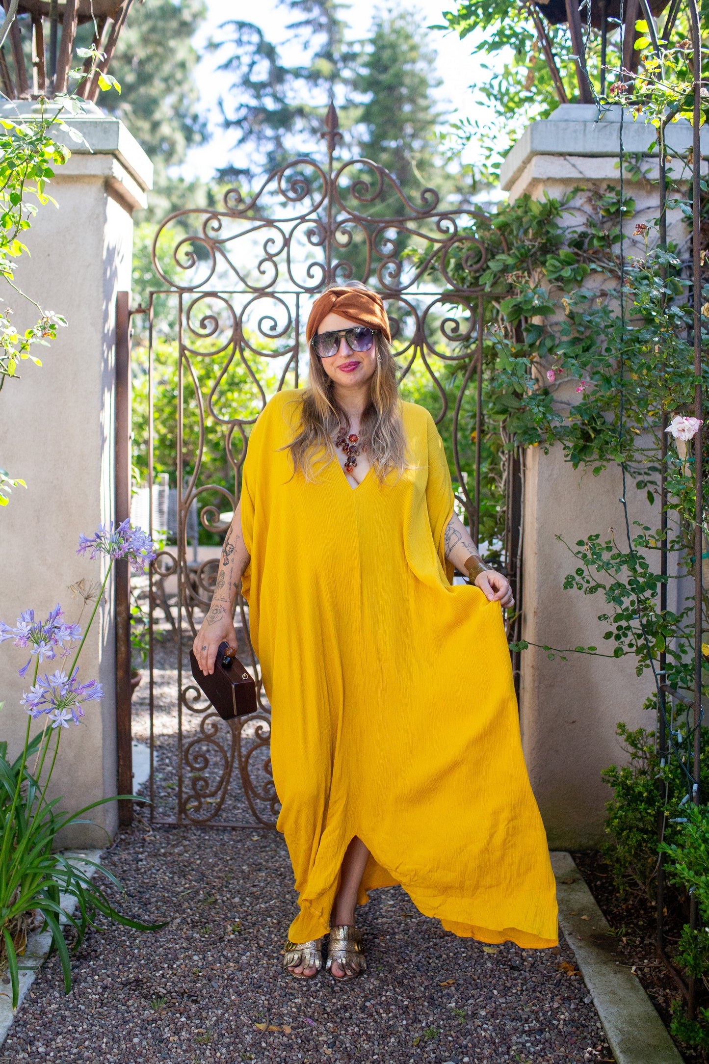 Saffron Caftan