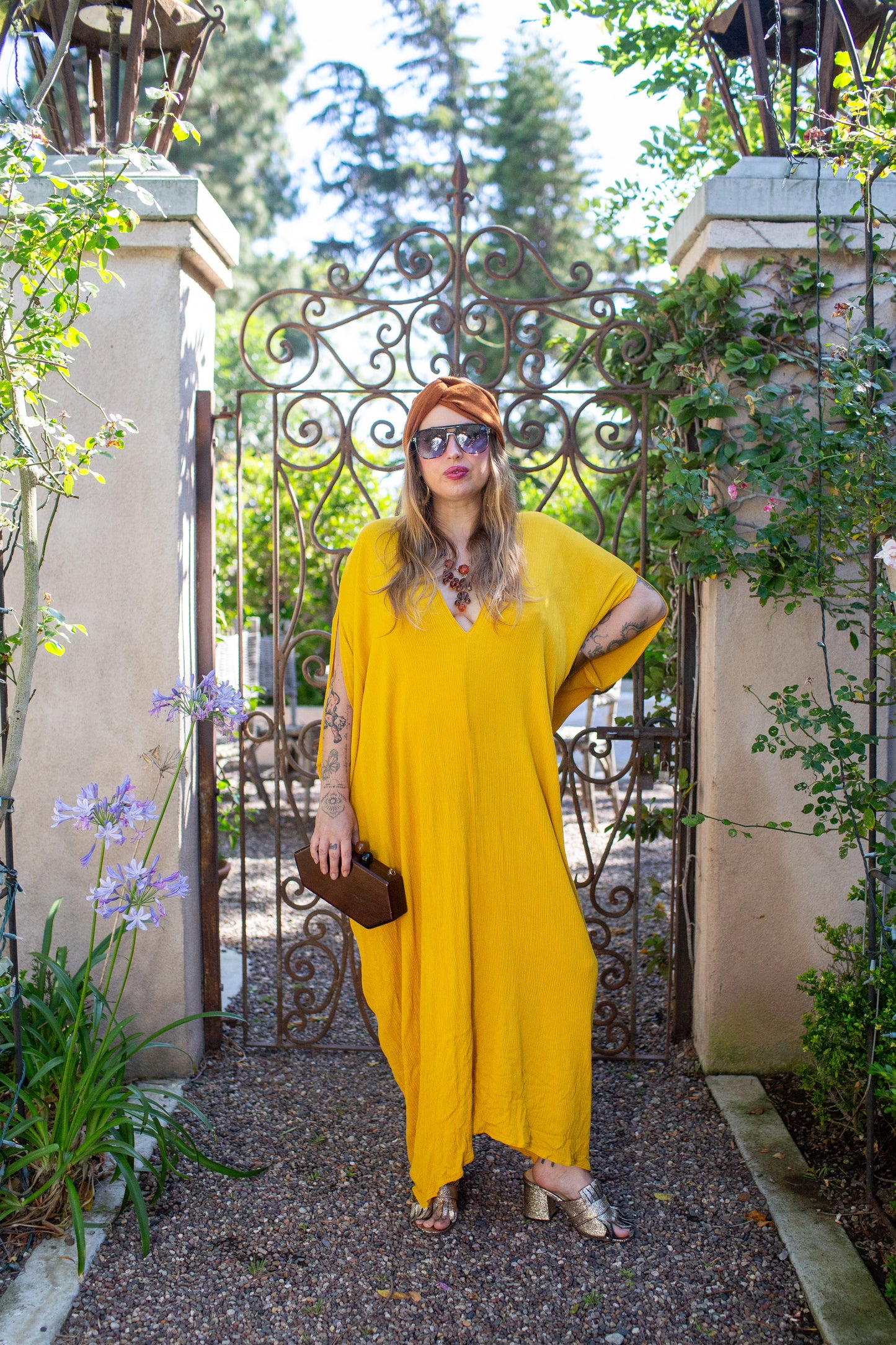 Saffron Caftan