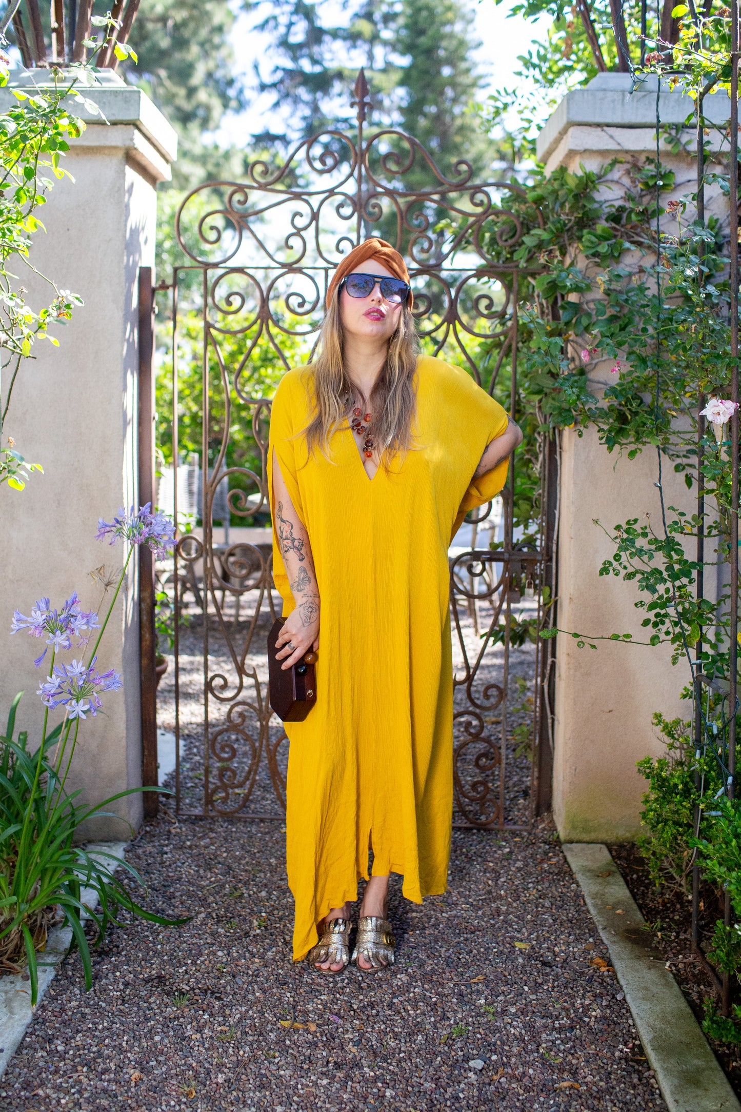 Saffron Caftan
