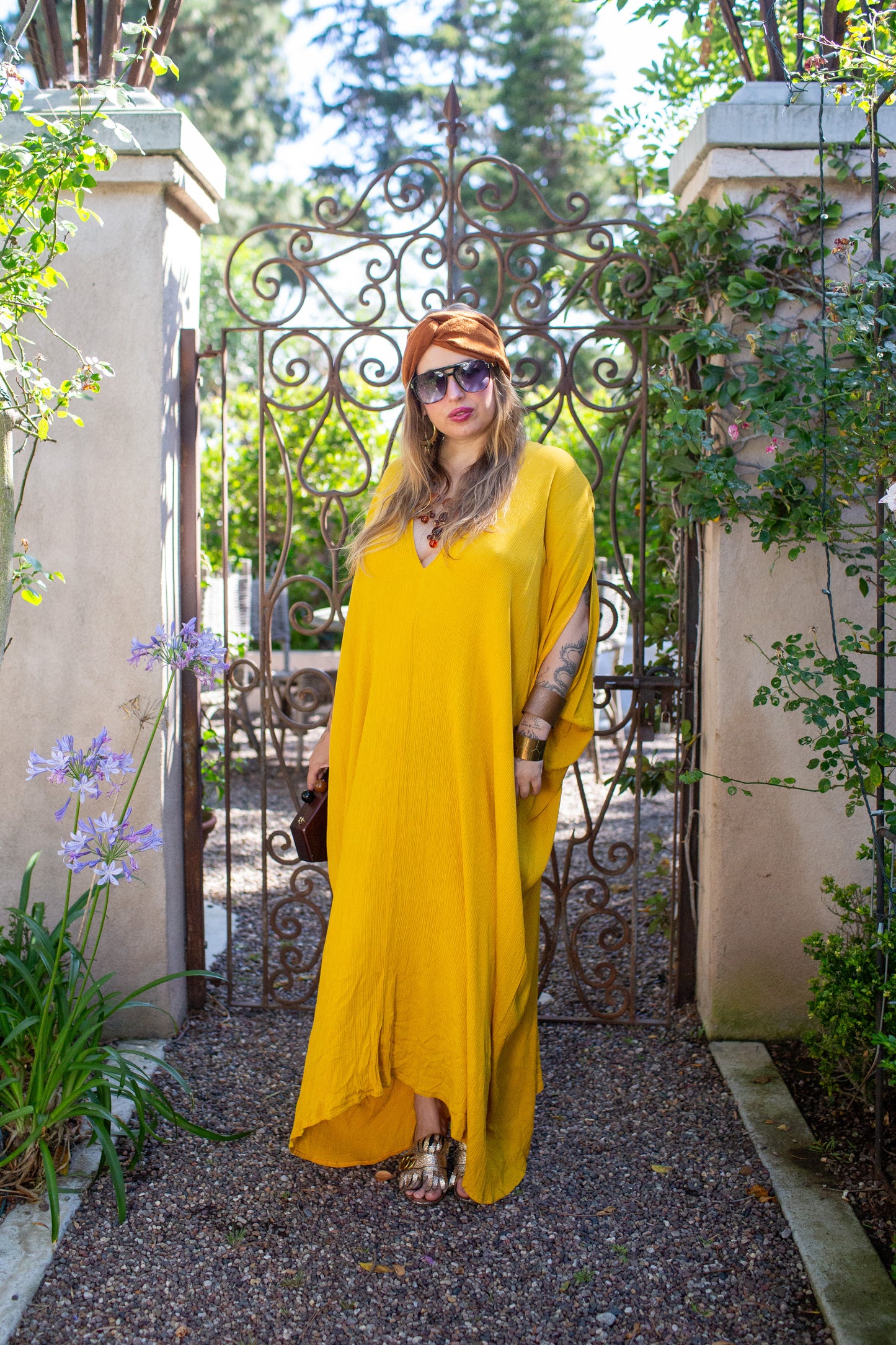 Saffron Caftan