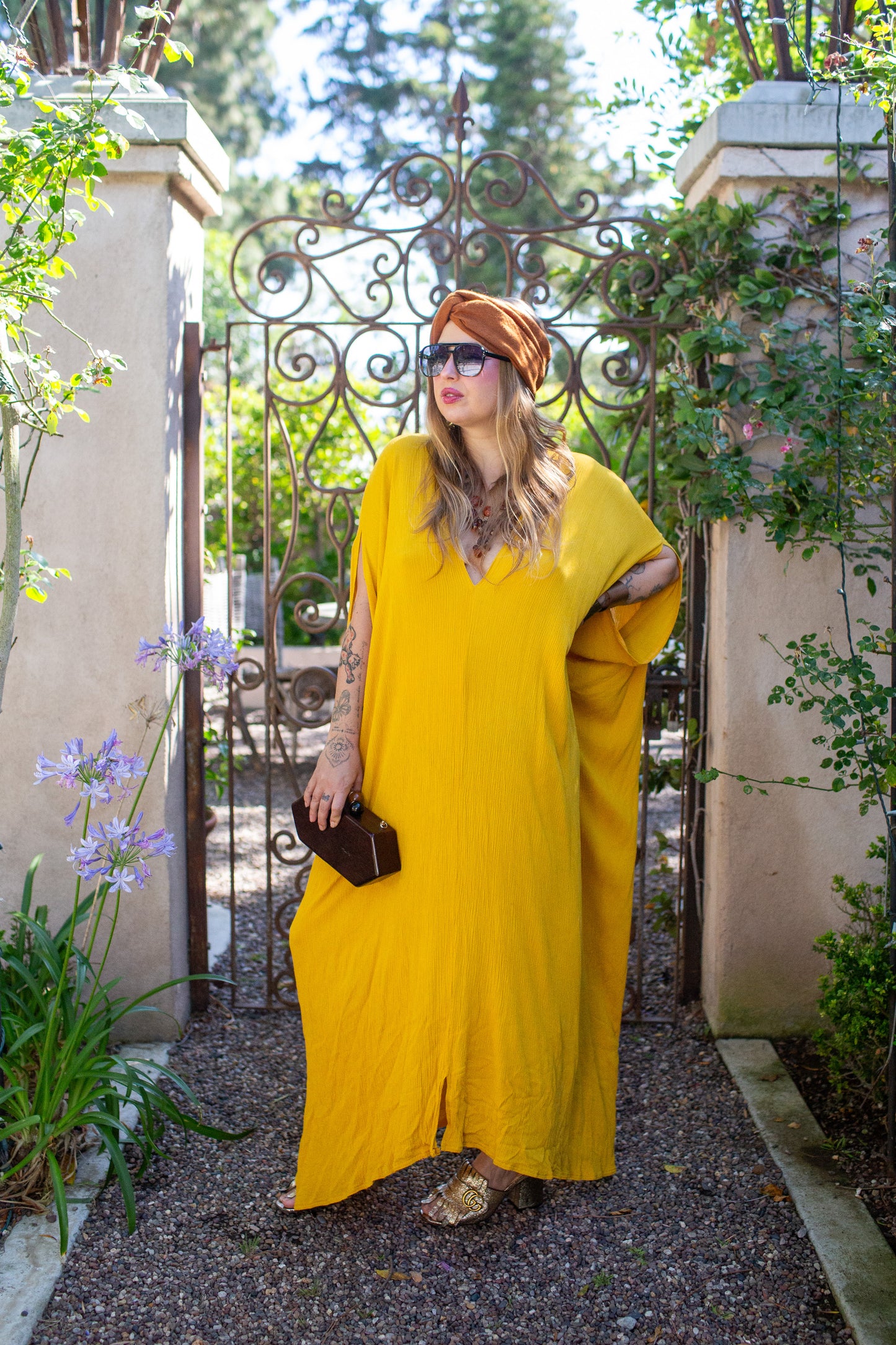 Saffron Caftan