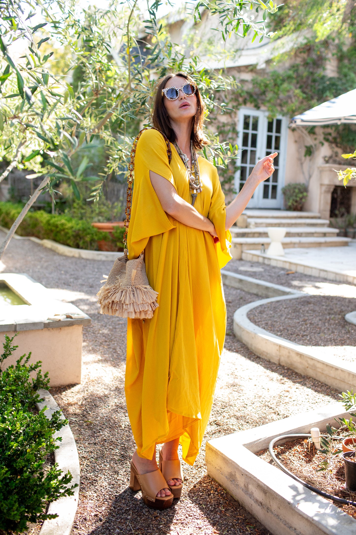 Saffron Caftan