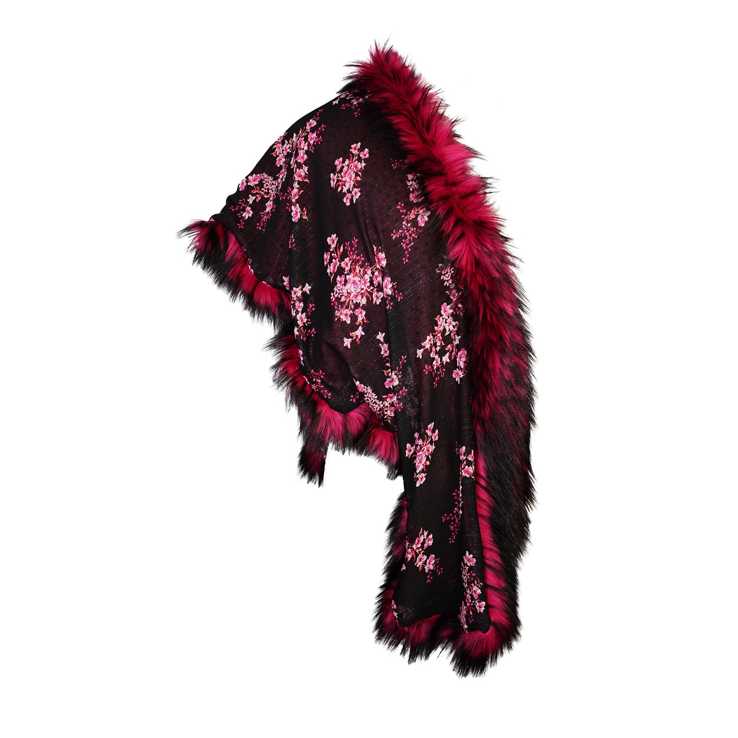 Sangre Faux Fur Shawl