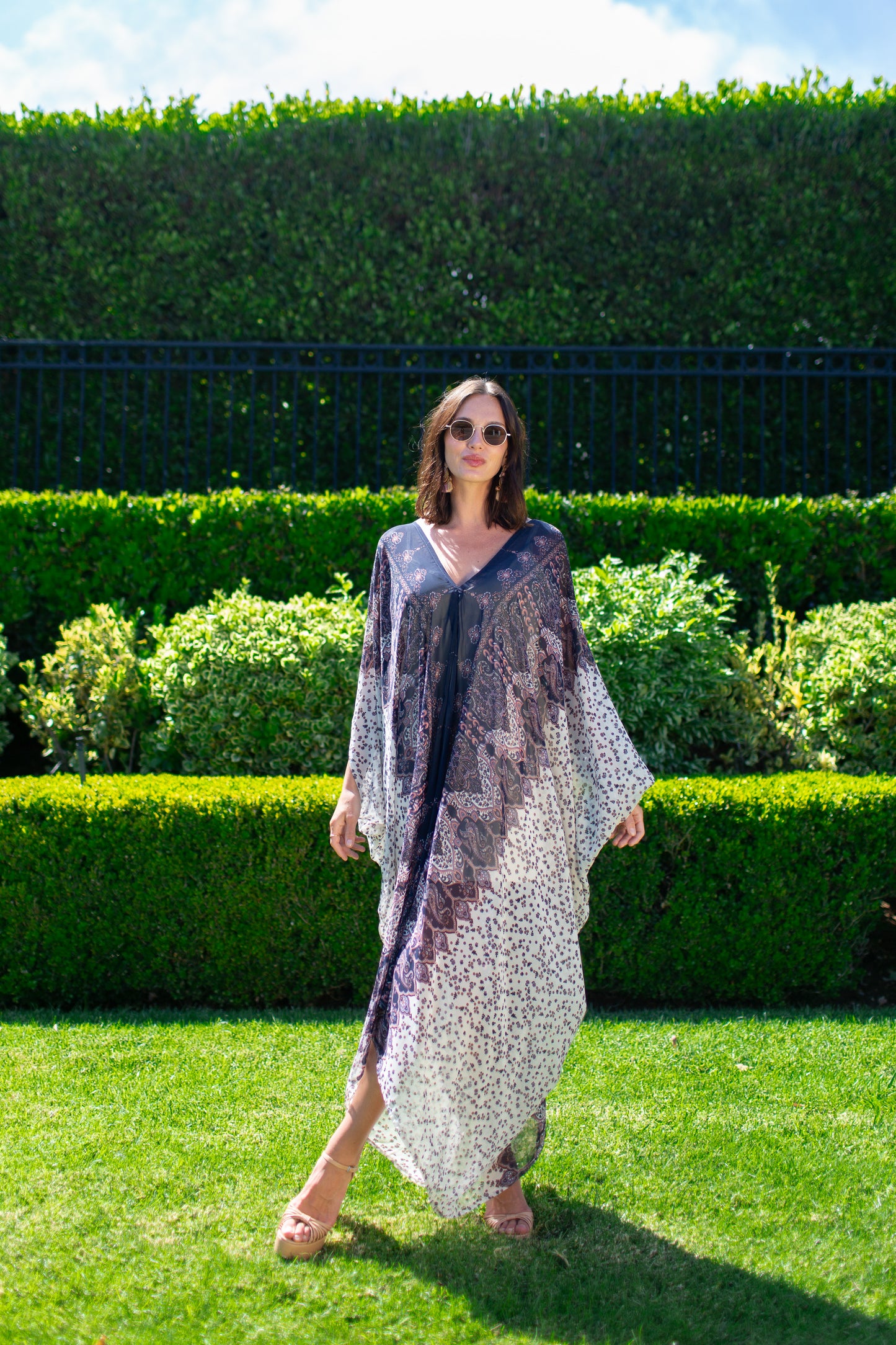 Talulah Paisley Caftan