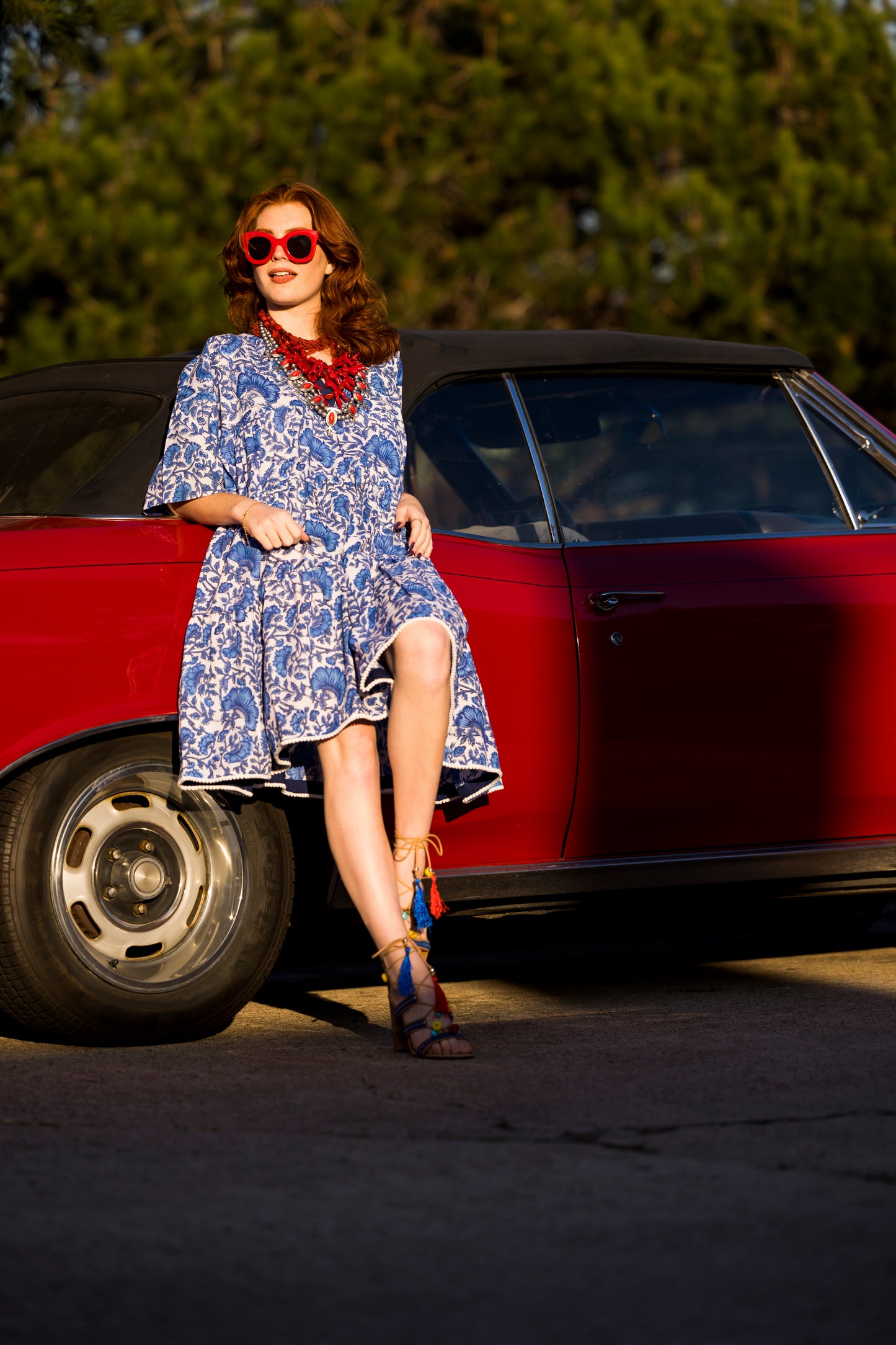 Ternatea Ruffle Dress JG LOVES