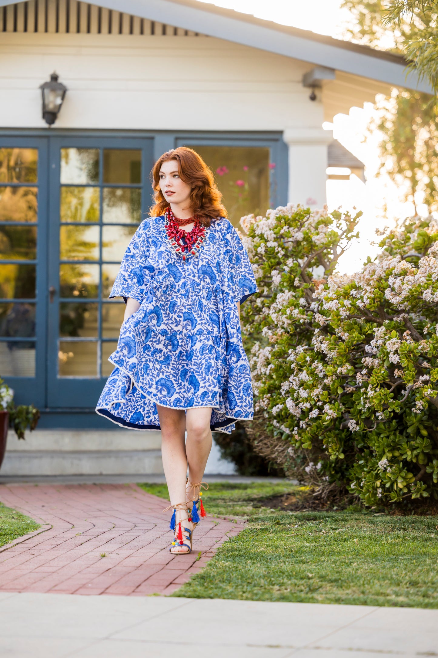 Ternatea Ruffle Dress JG LOVES