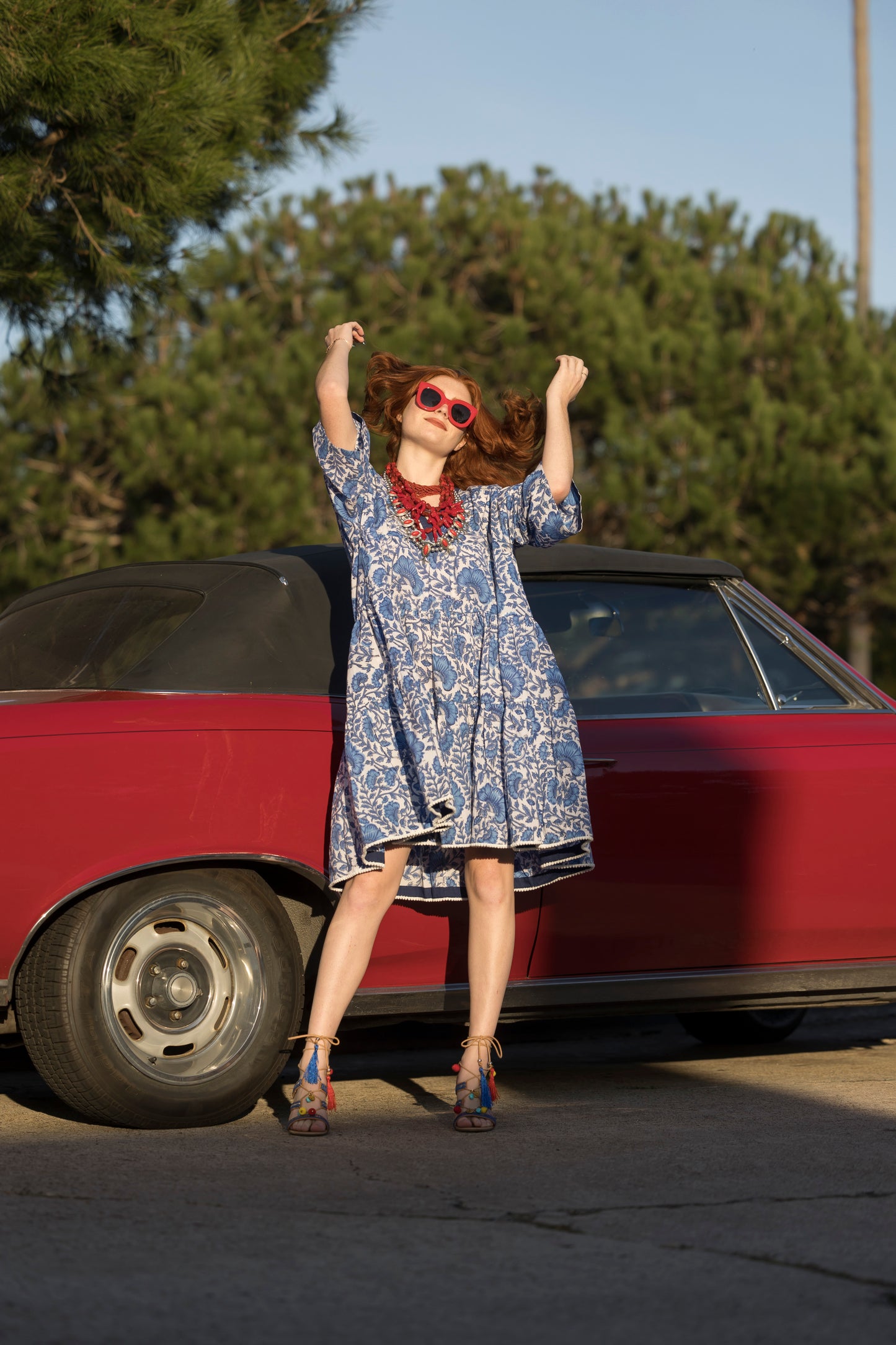 Ternatea Ruffle Dress JG LOVES