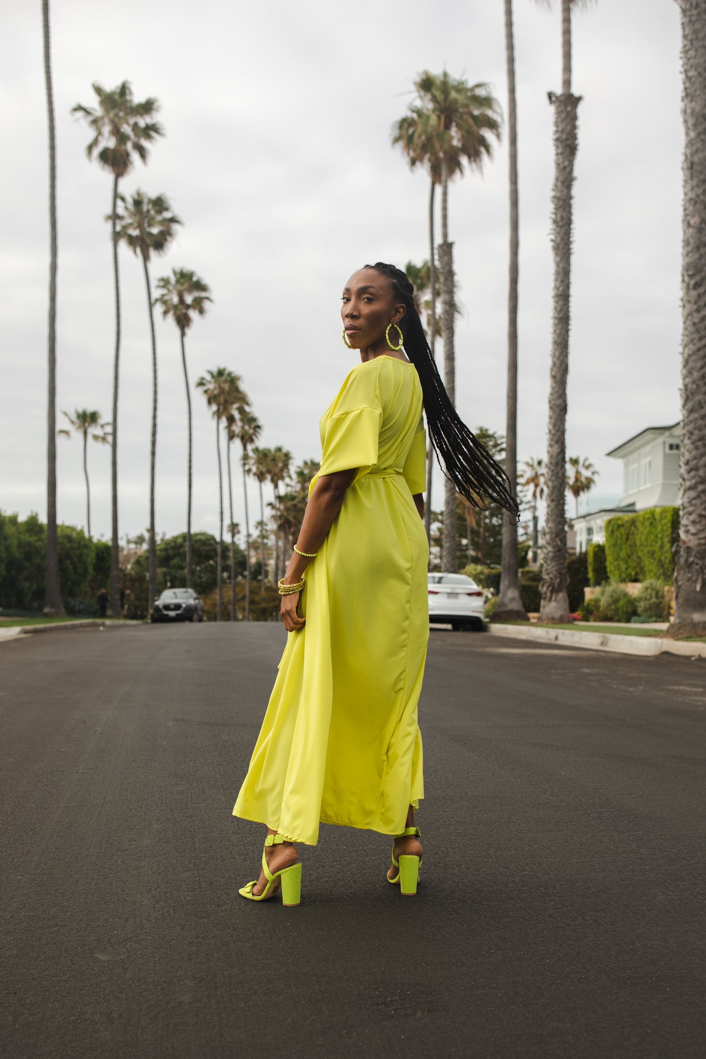 Ultravox Tie Maxi Dress
