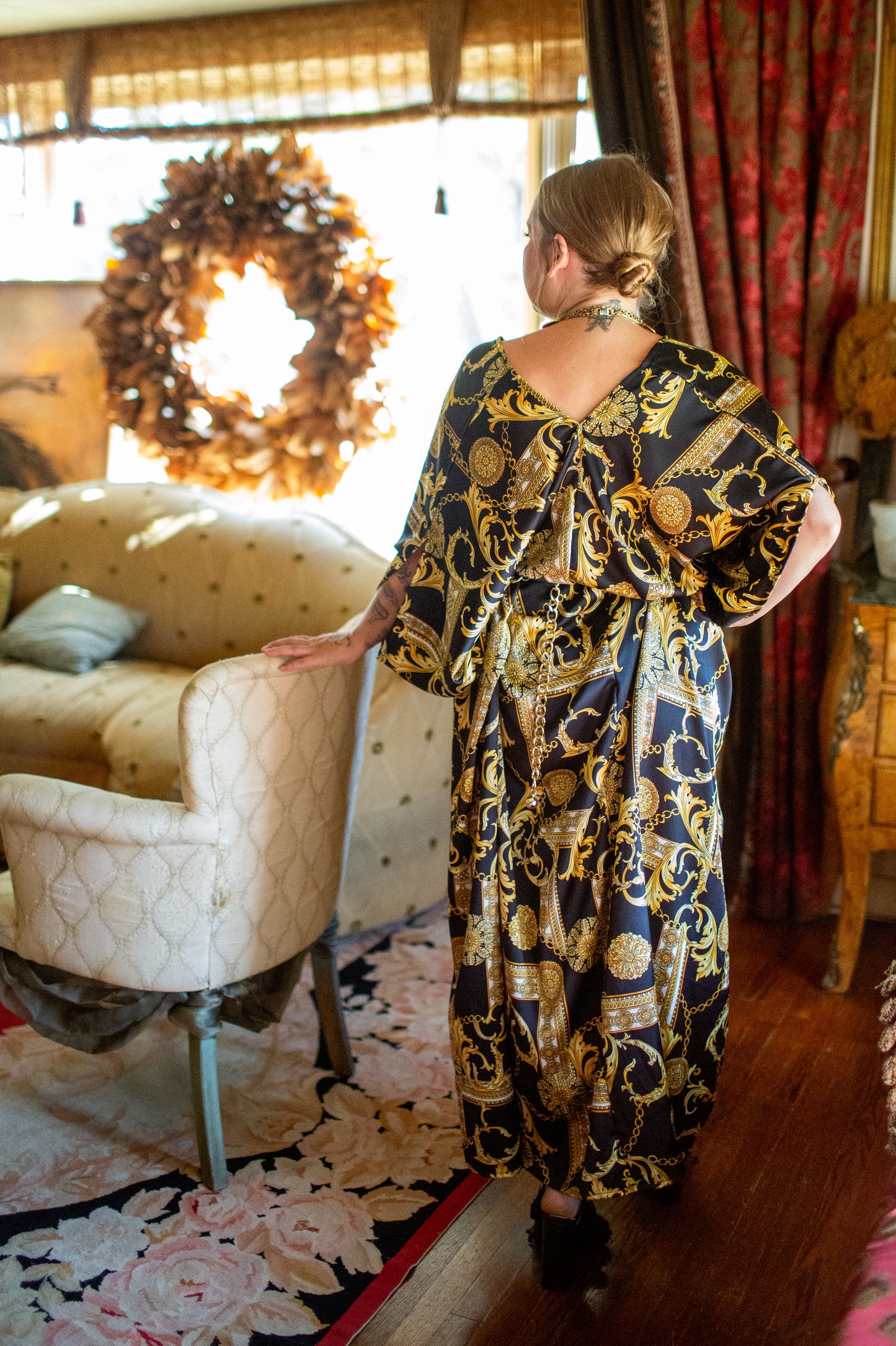 Voglia Nera Caftan Kaftan Dress