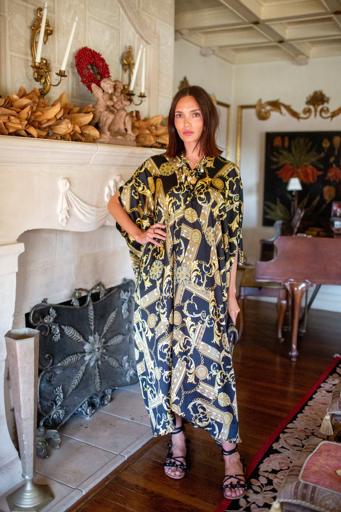 Voglia Nera Caftan Kaftan Dress