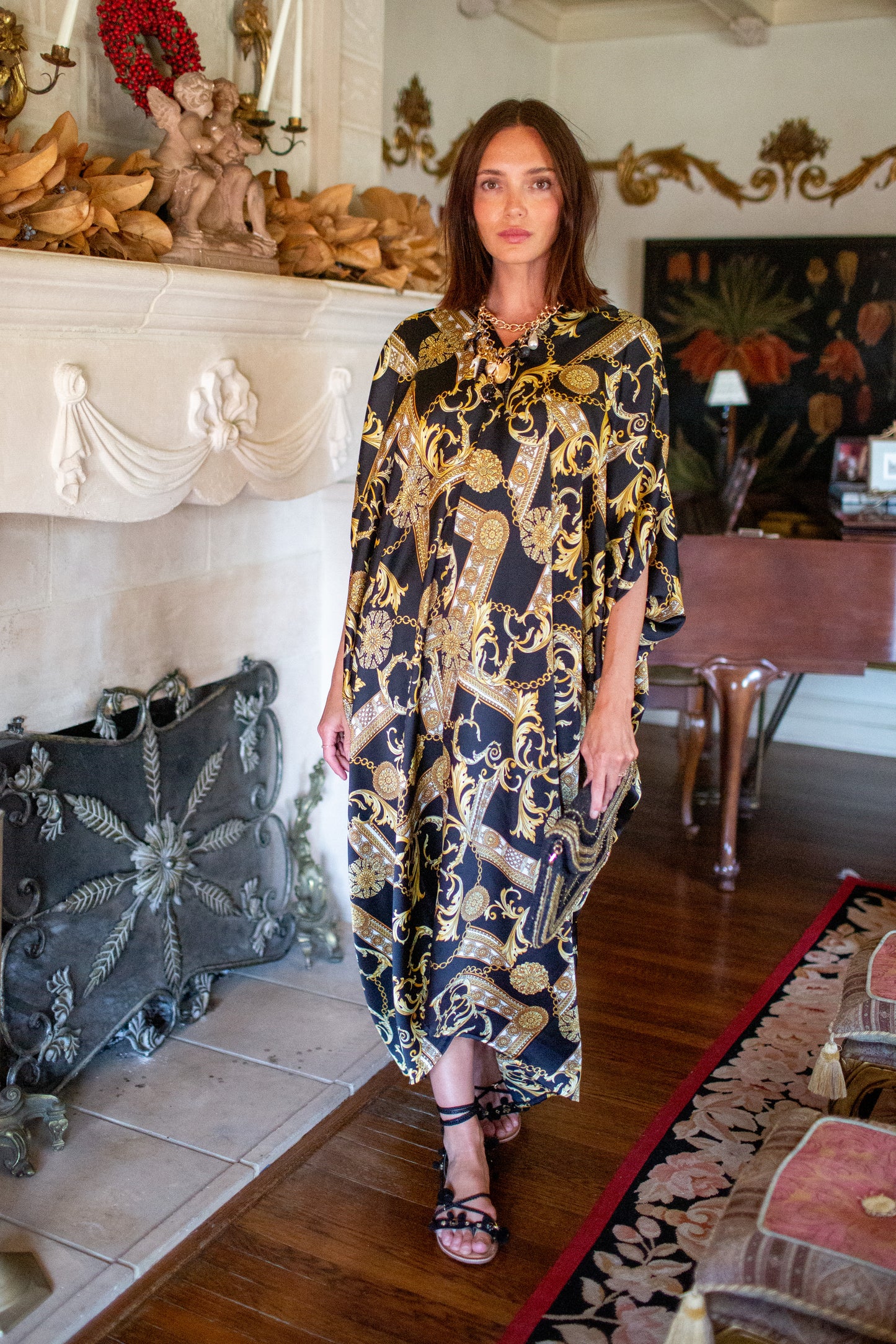 Voglia Nera Caftan Kaftan Dress