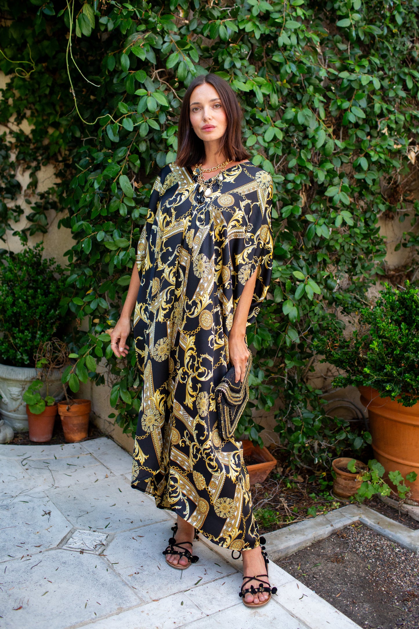 Voglia Nera Caftan Kaftan Dress