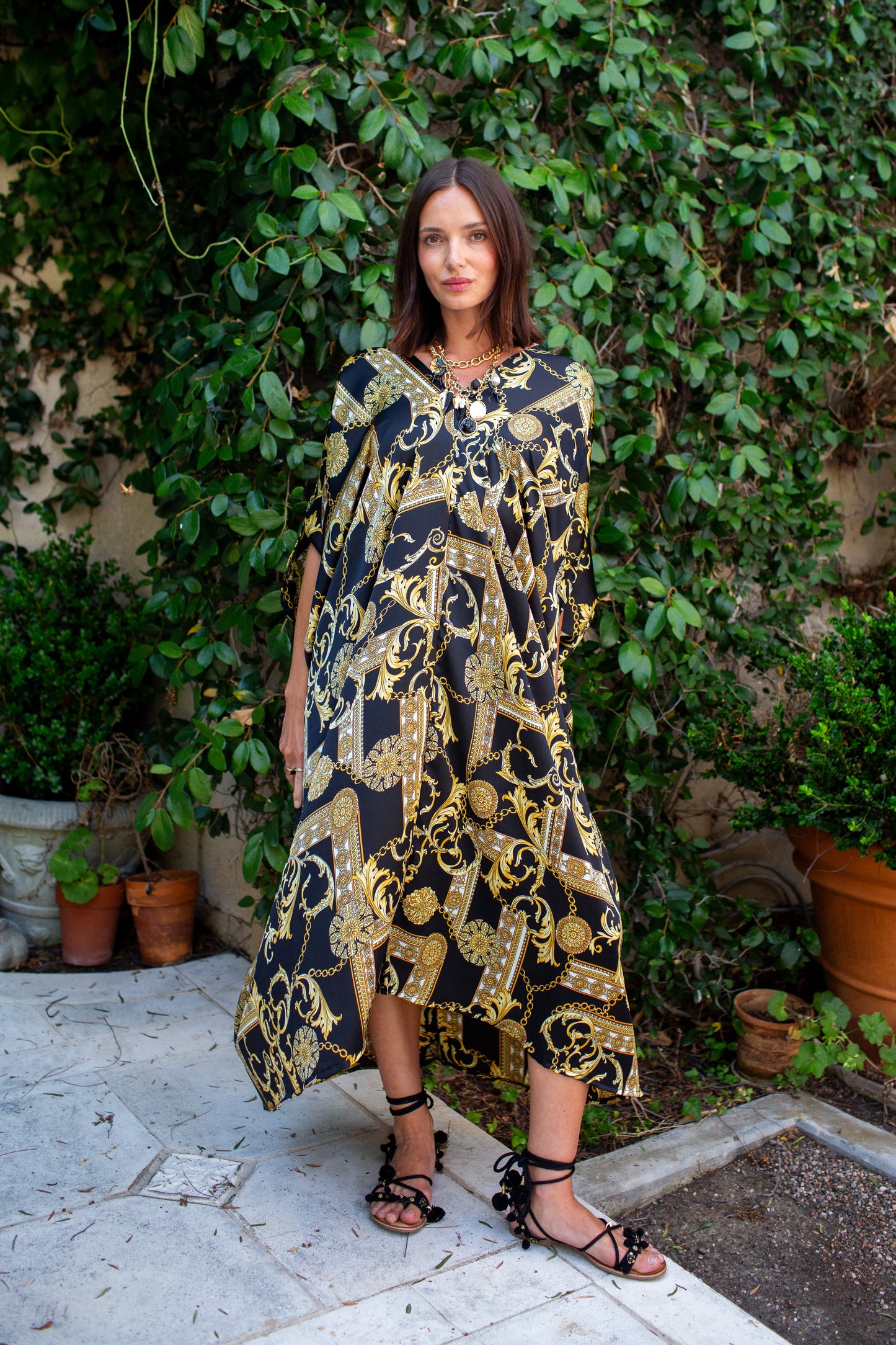 Voglia Nera Caftan Kaftan Dress