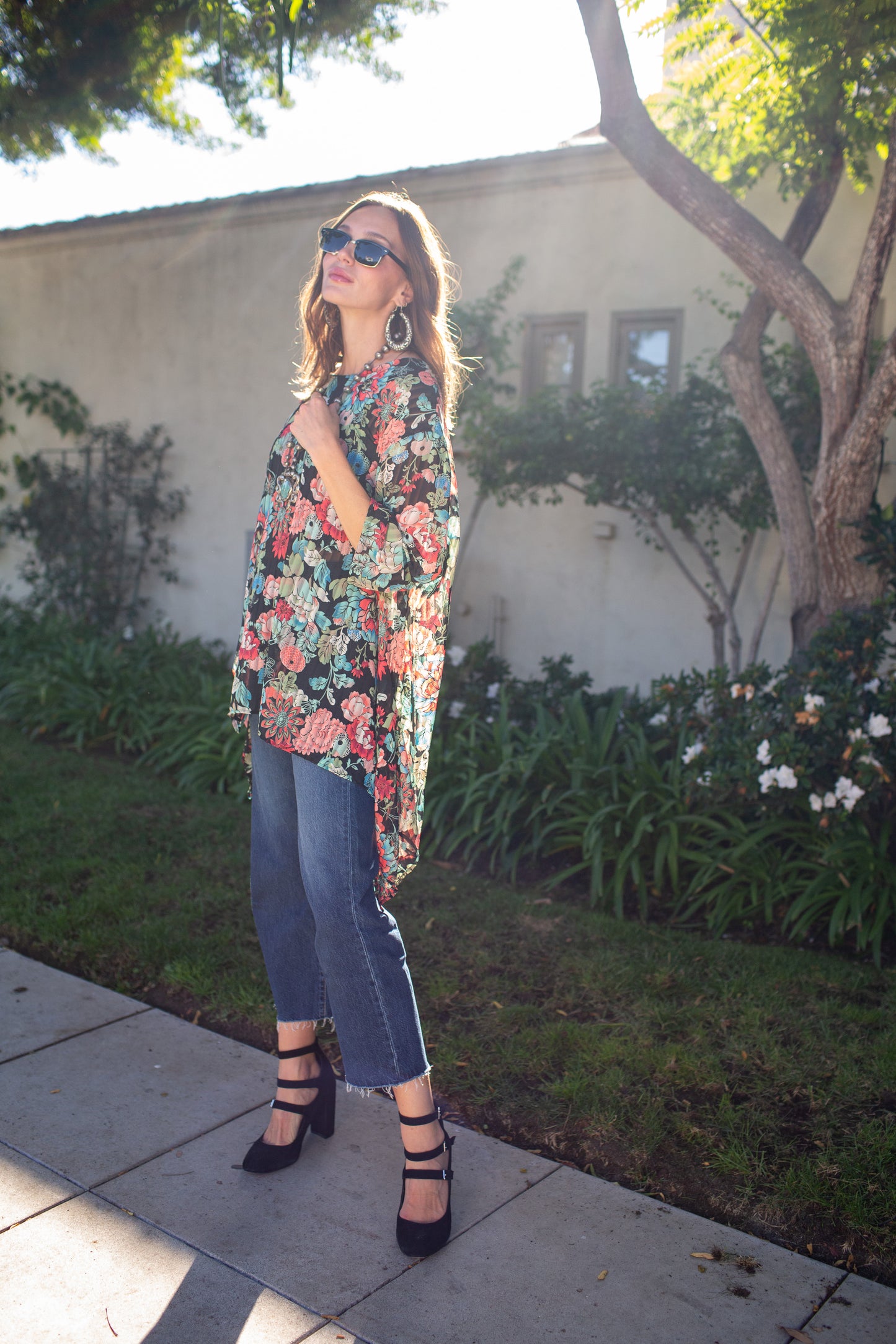A flowy boho top