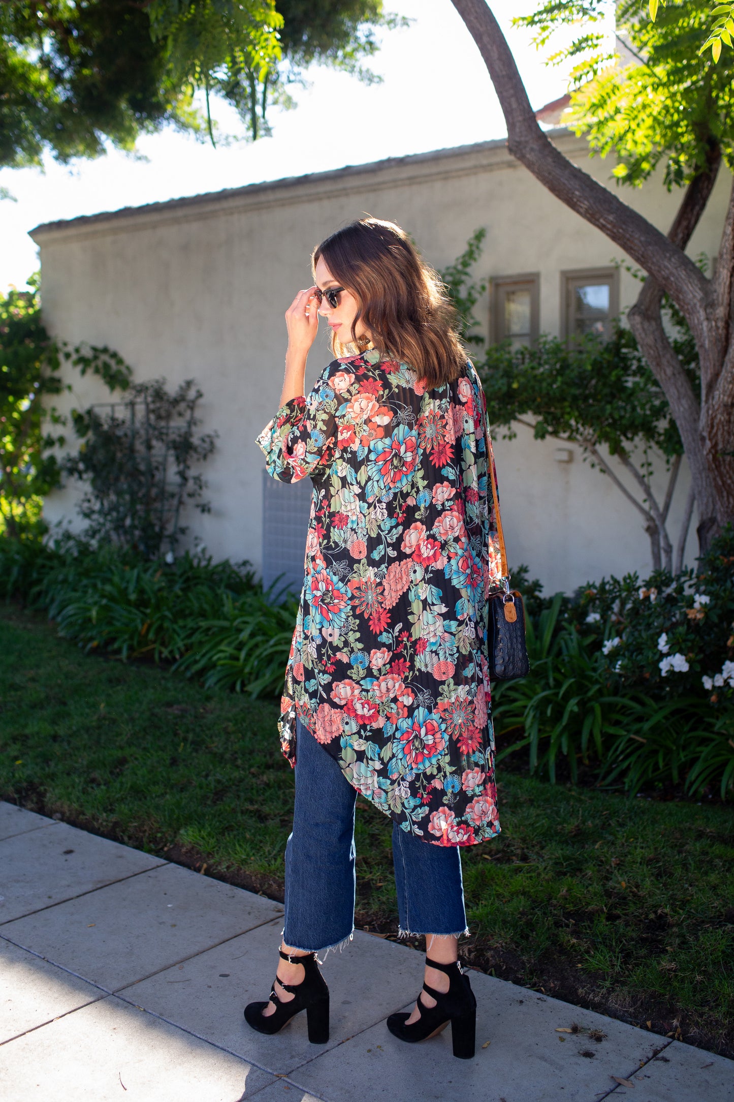 A flowy boho top
