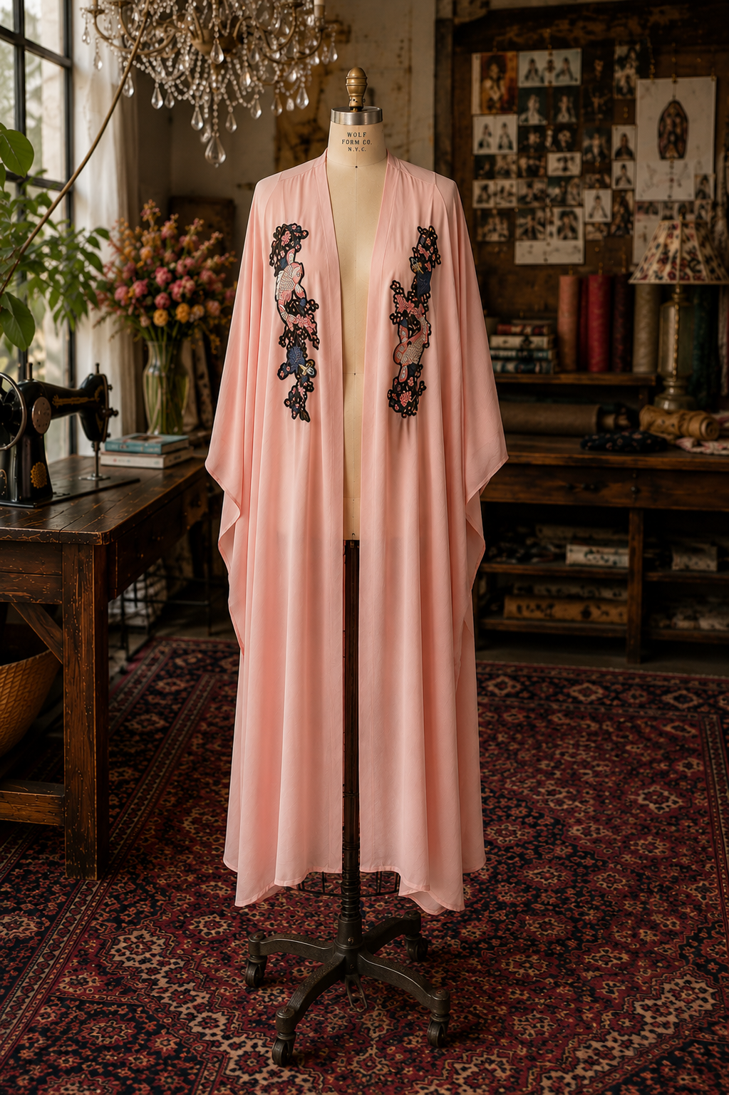 Blushing Crane Kimono PRE-ORDER