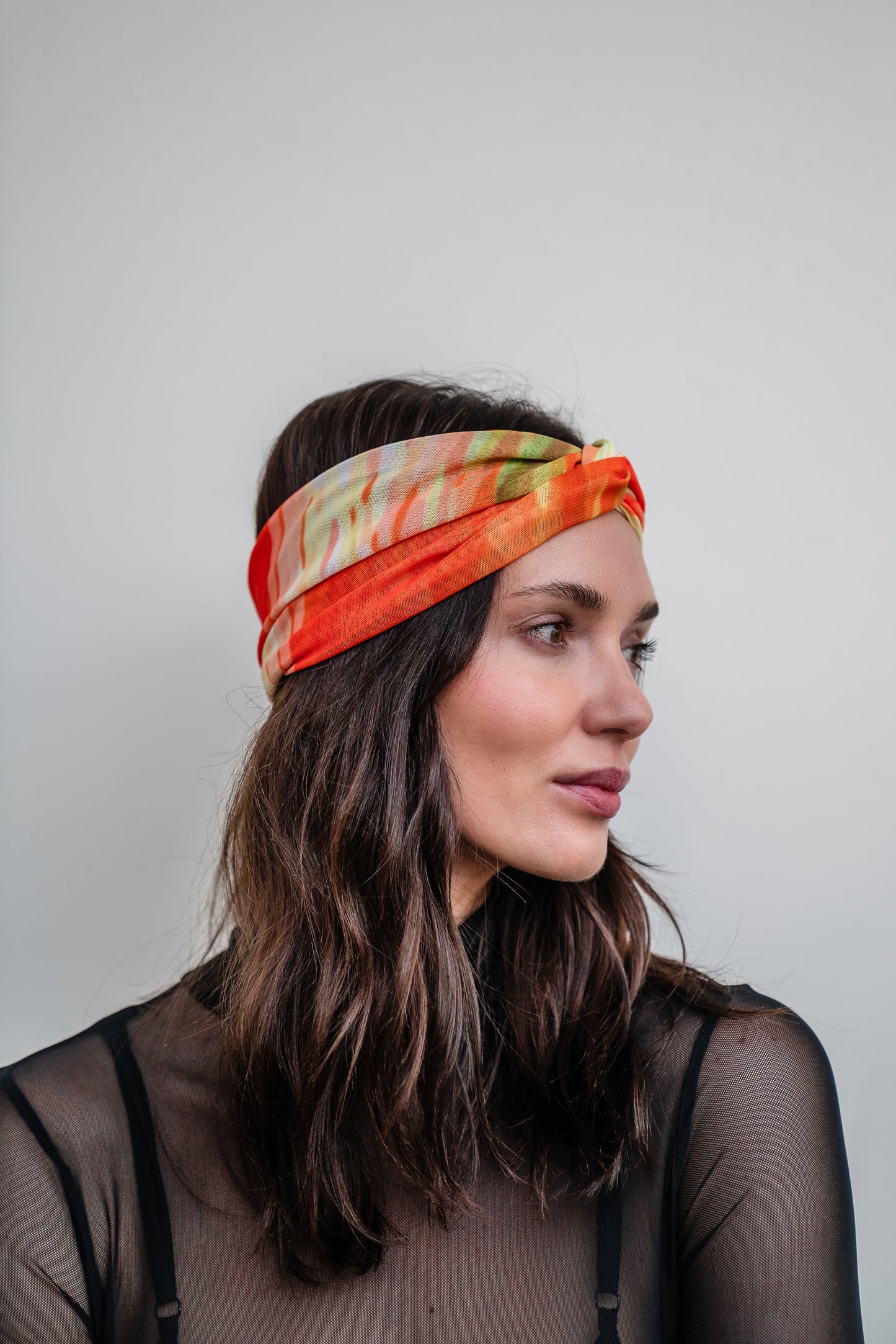 Citron Waves Twist Headband