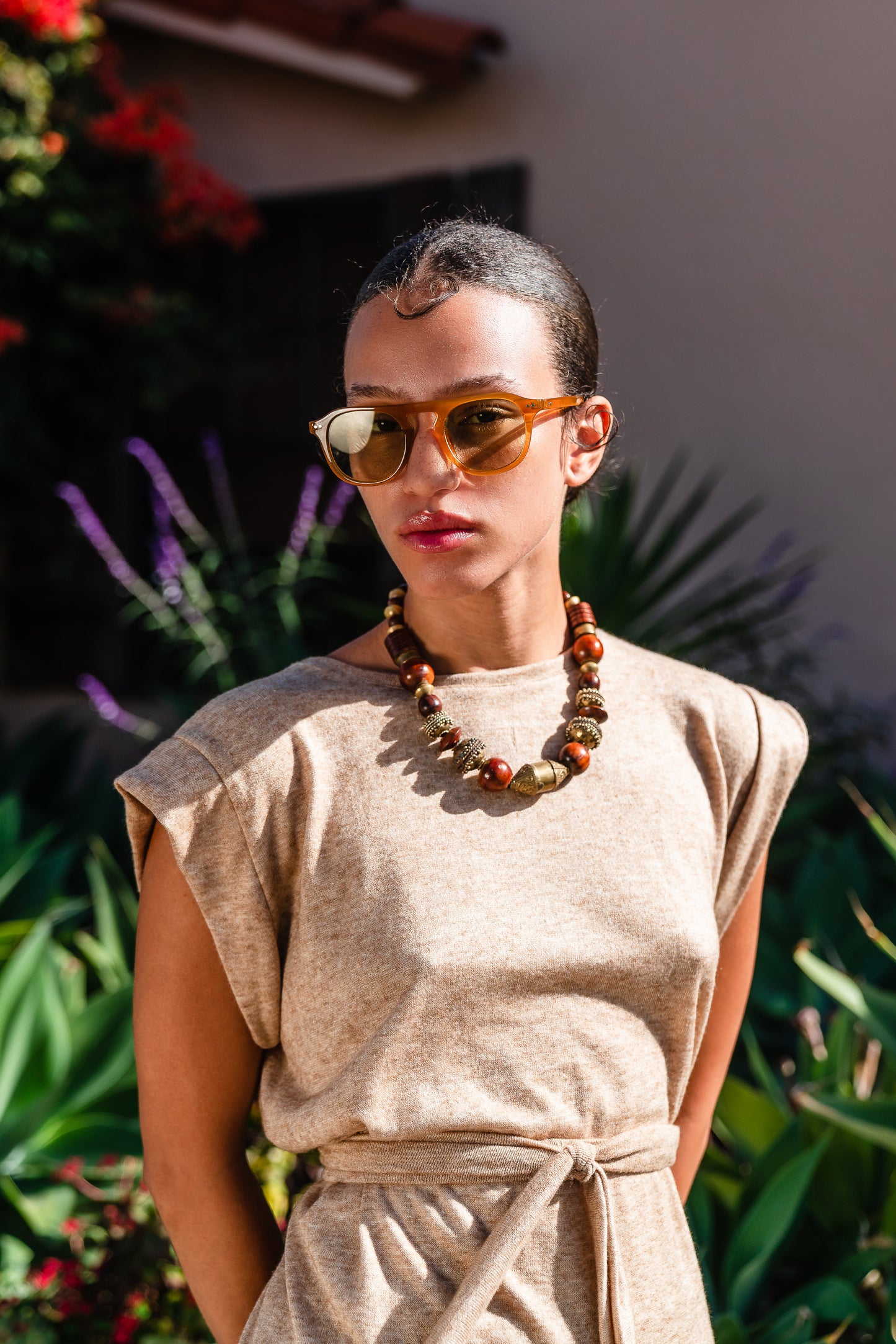 Creme Brulee Tunic & Palazzo Pant Set