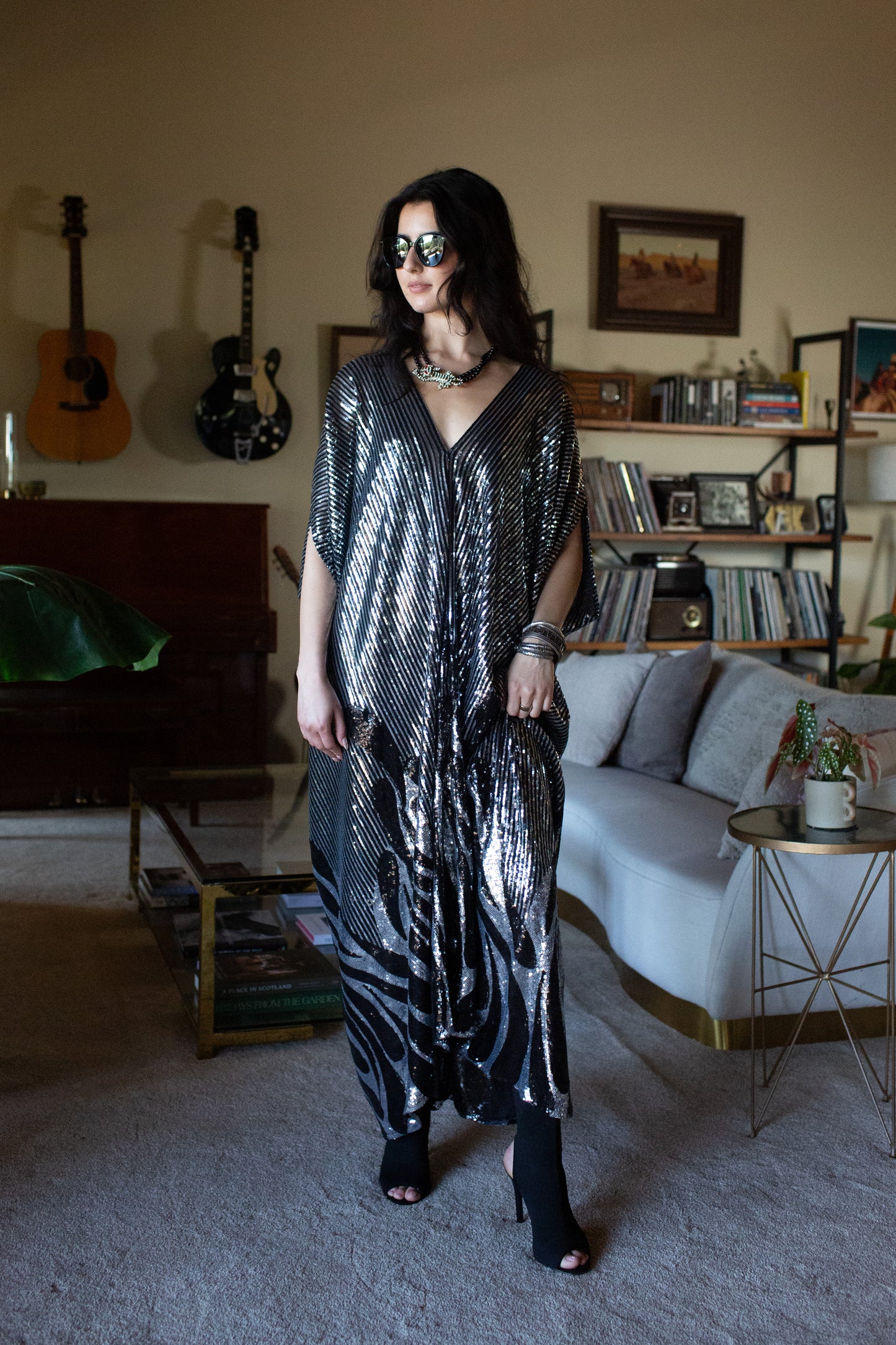 Disco Inferno Sequin Caftan