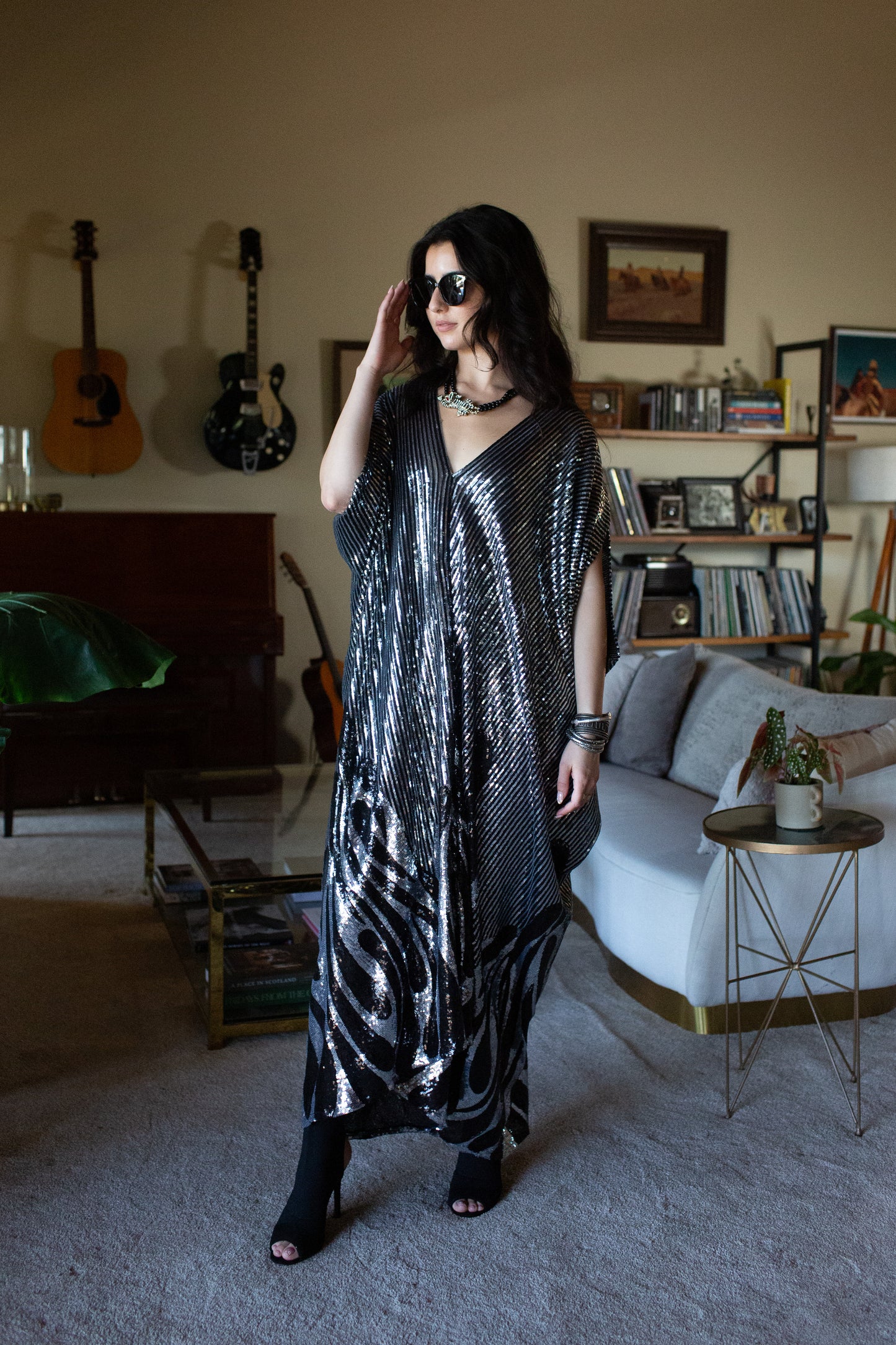 Disco Inferno Sequin Caftan