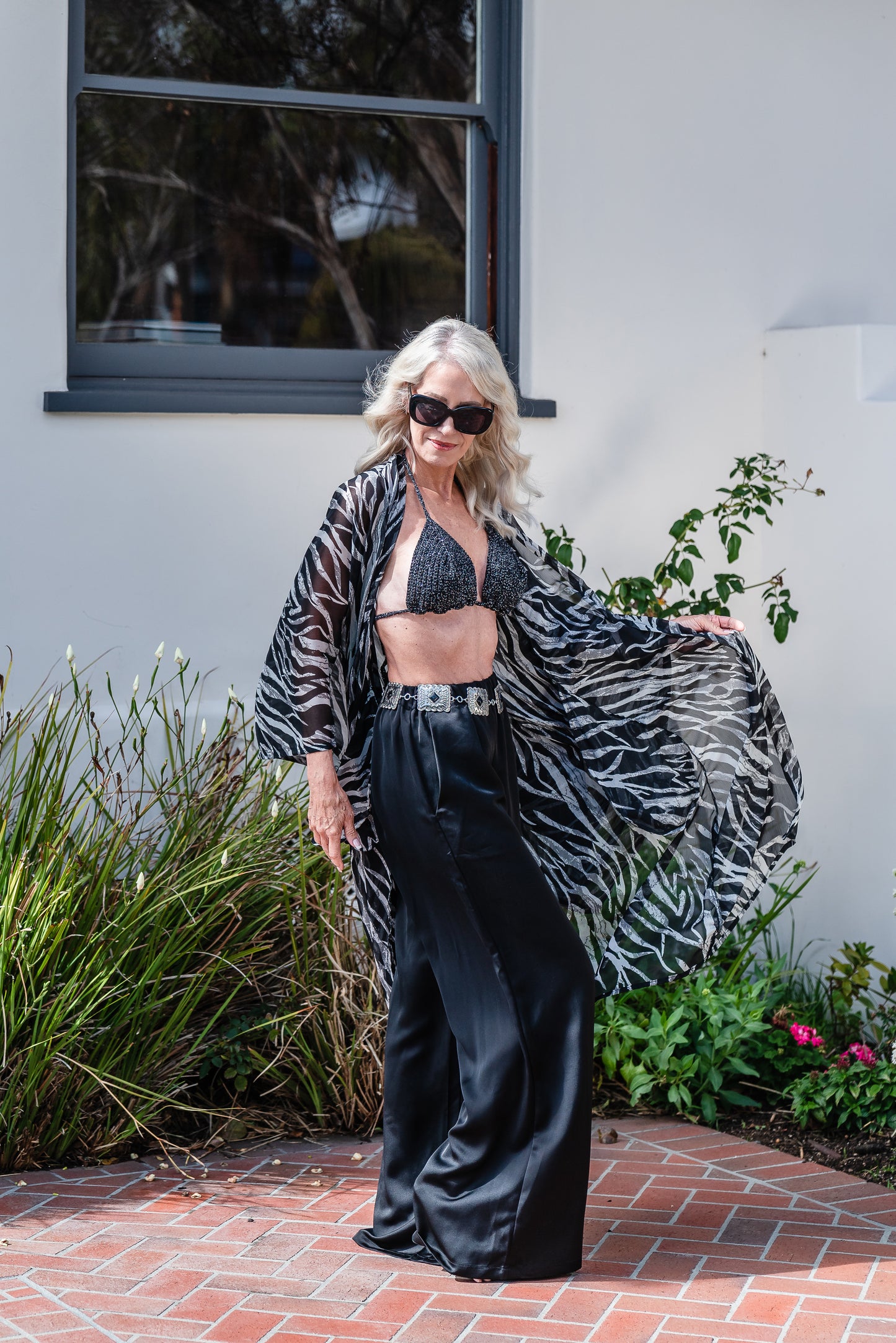Etosha Noir Kimono