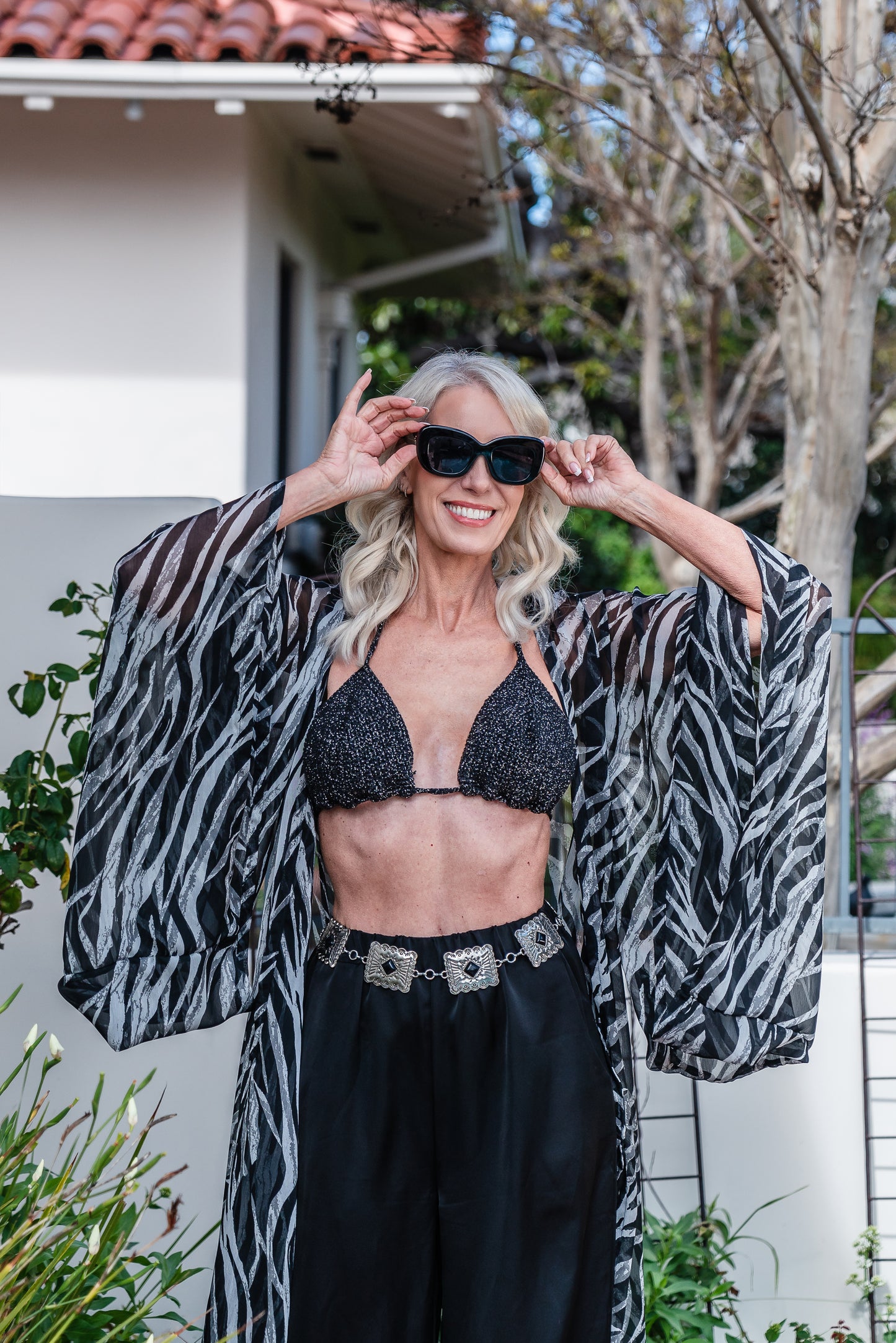 Etosha Noir Kimono