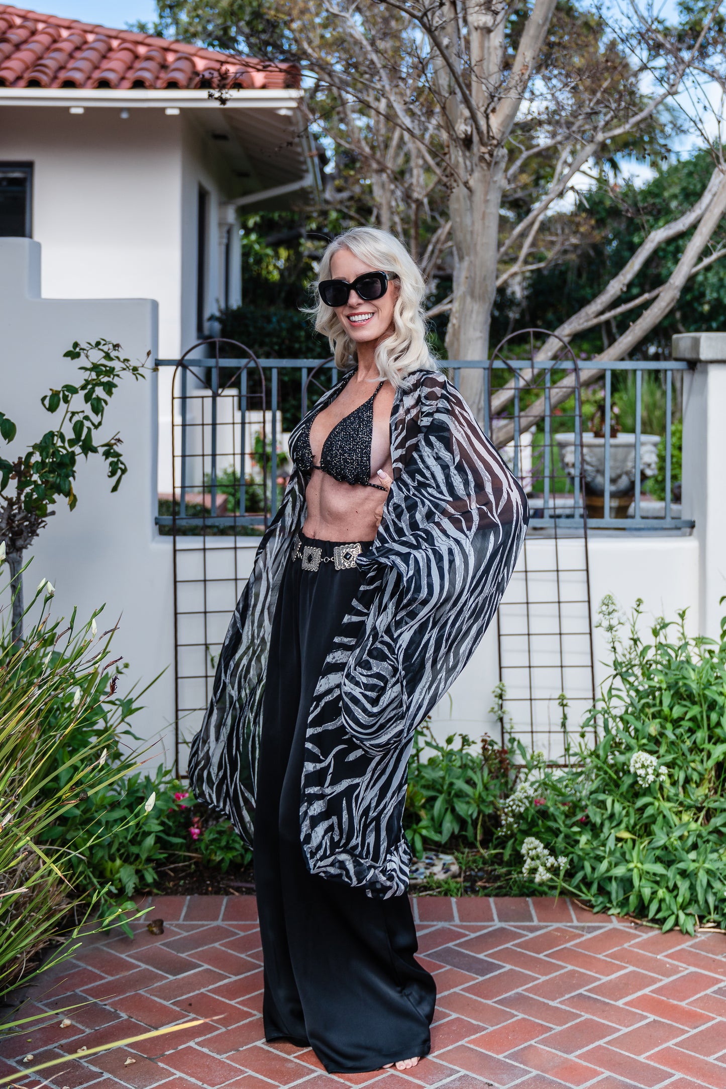 Etosha Noir Kimono