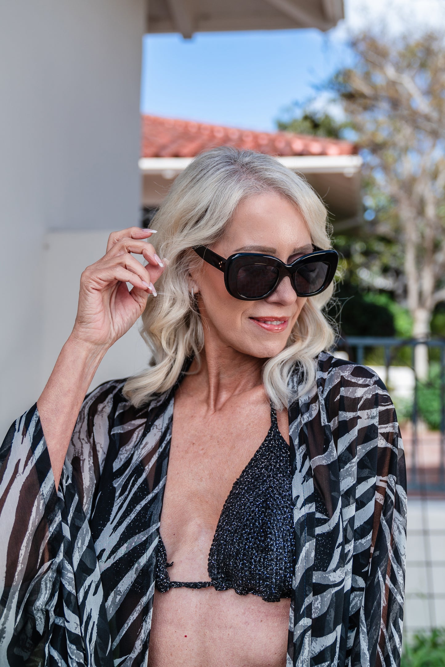 Etosha Noir Kimono
