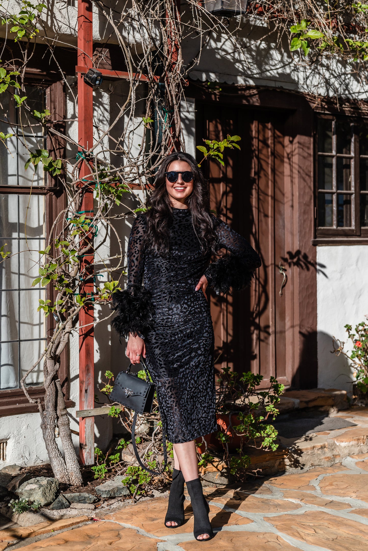 Julianne Dress in Of The Night