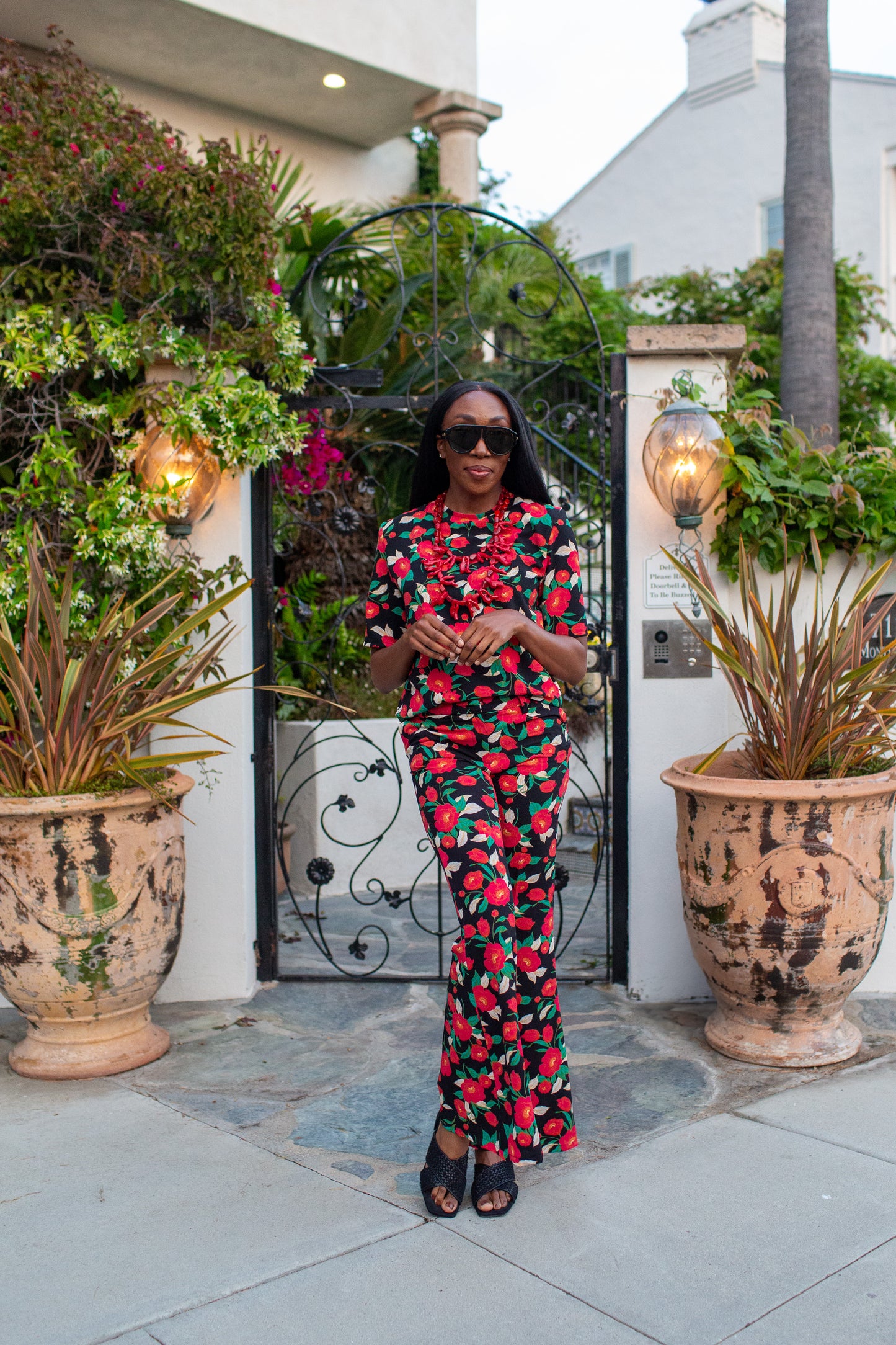 Mareesa Trousers in Alice Poppy (PRE-ORDER)