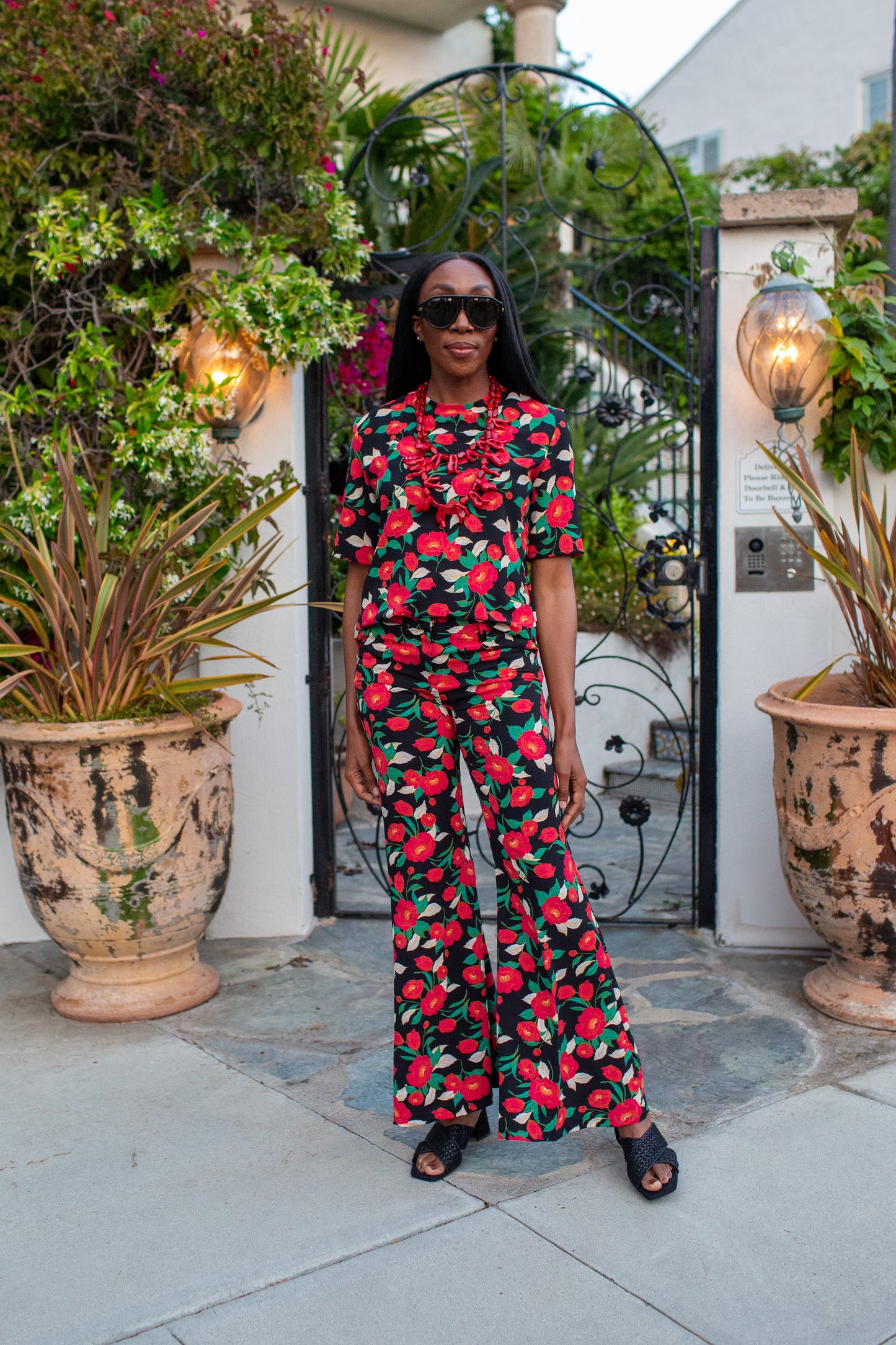 Mareesa Trousers in Alice Poppy (PRE-ORDER)