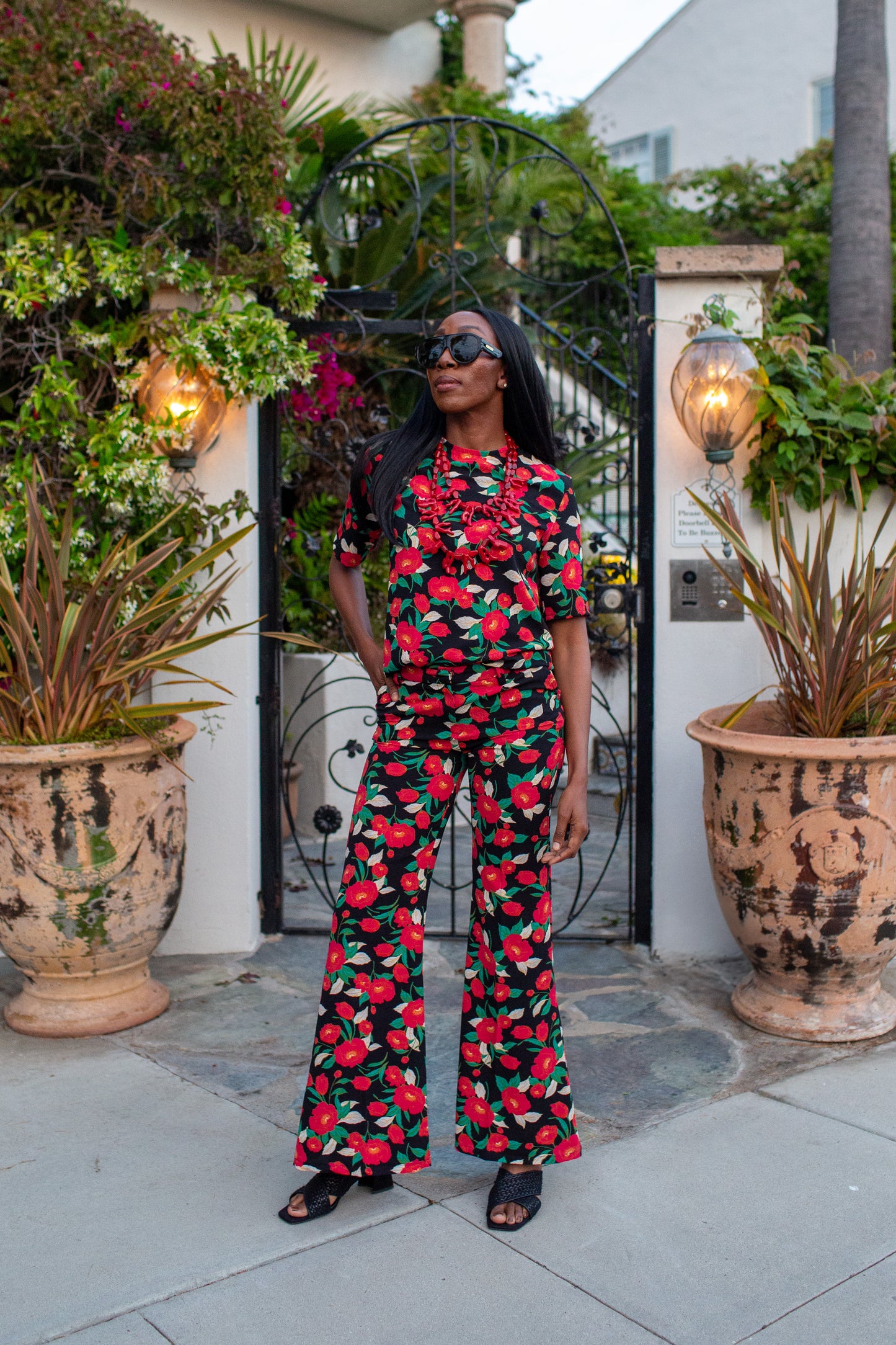 Mareesa Trousers in Alice Poppy (PRE-ORDER)