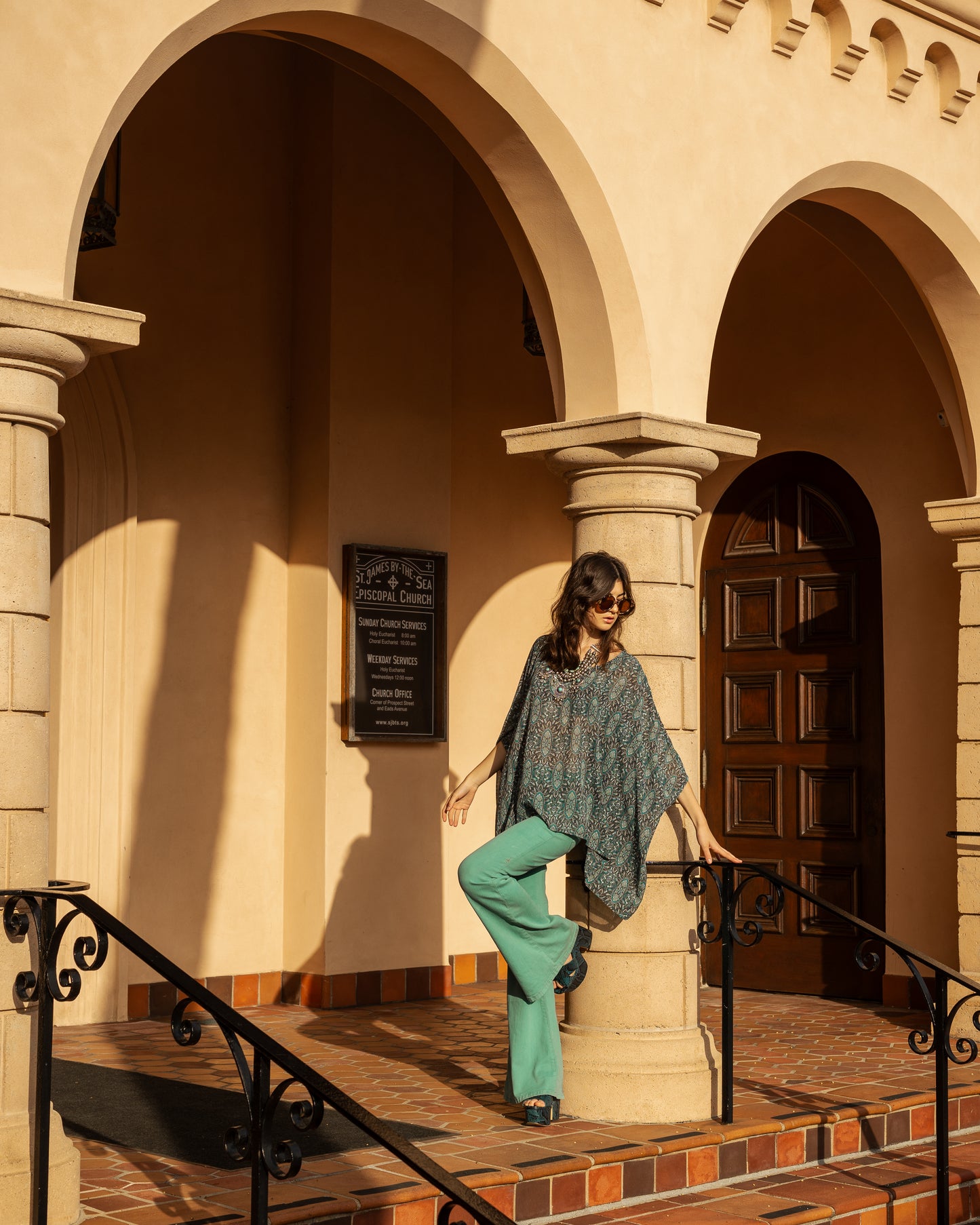 Squash Blossom Scarf Top