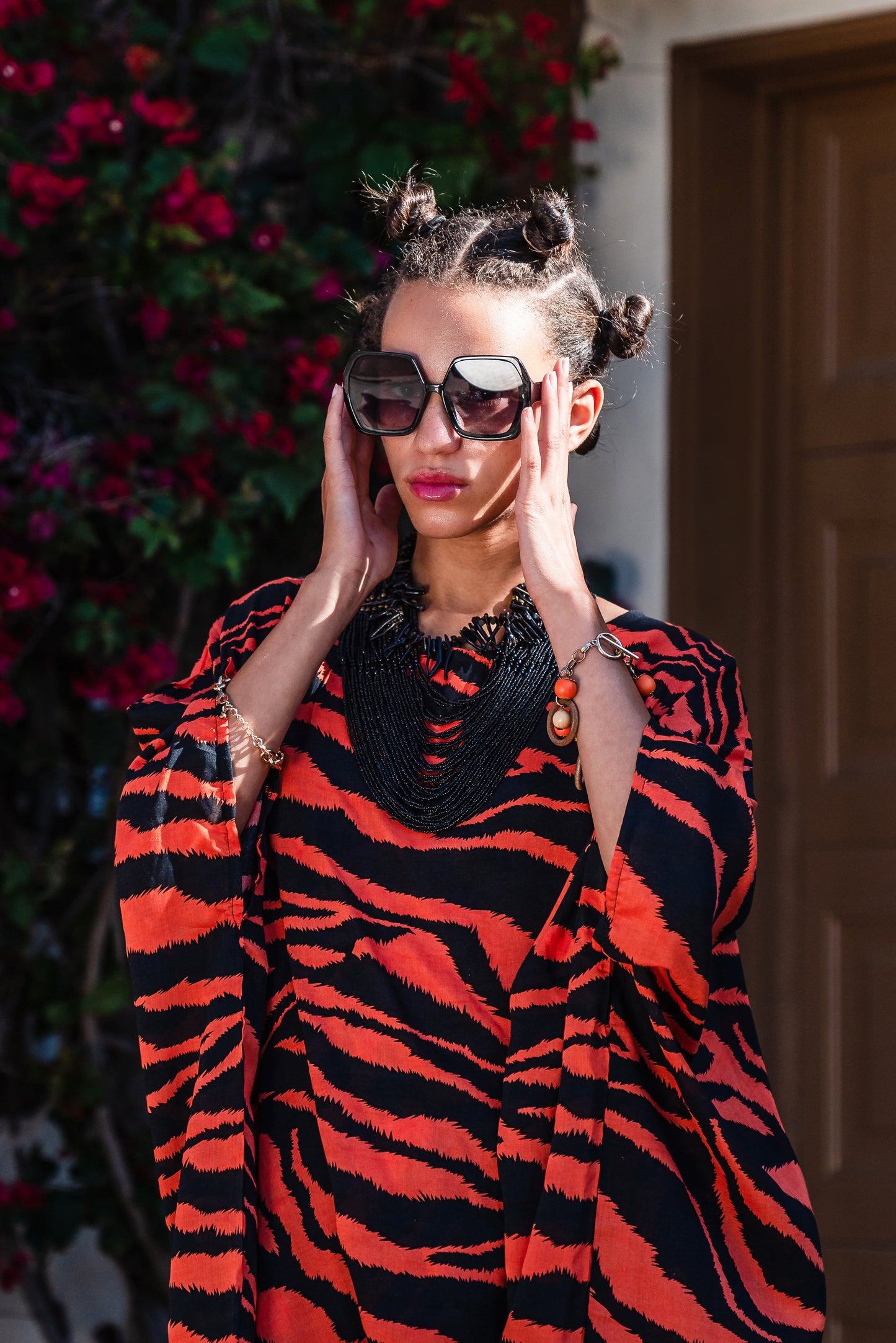 Tigress Scarf Top