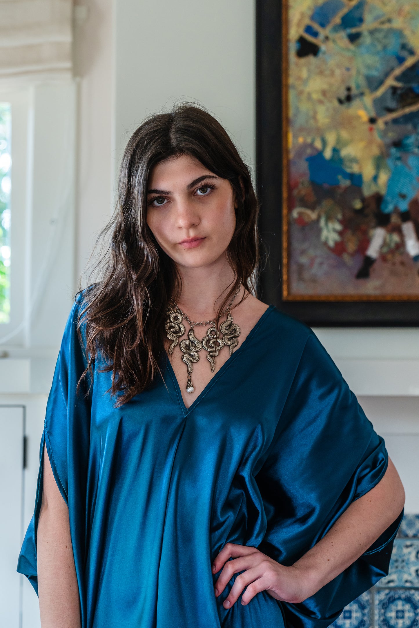 Twilight Sheen Caftan