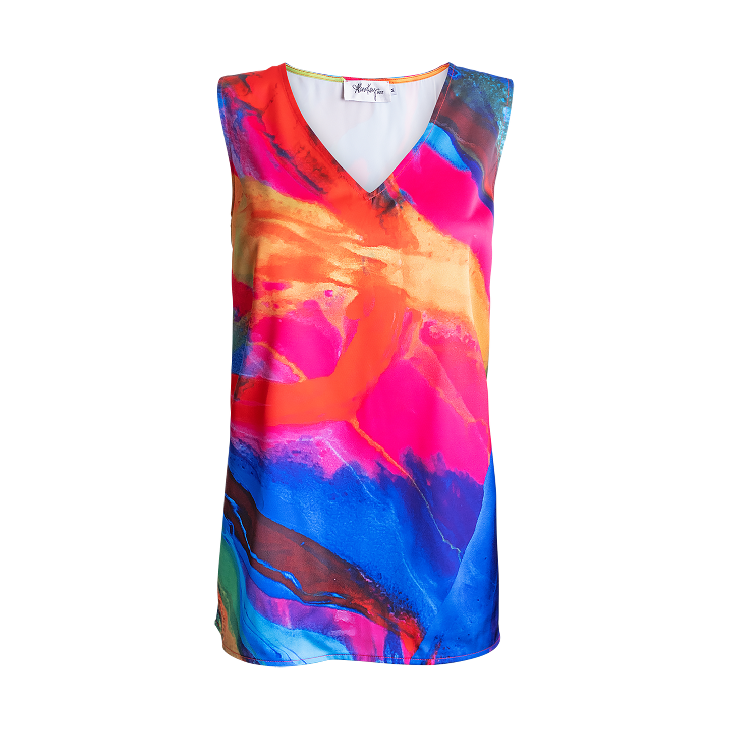 Alana Kay Katie Sleeveless V-Neck Blouse