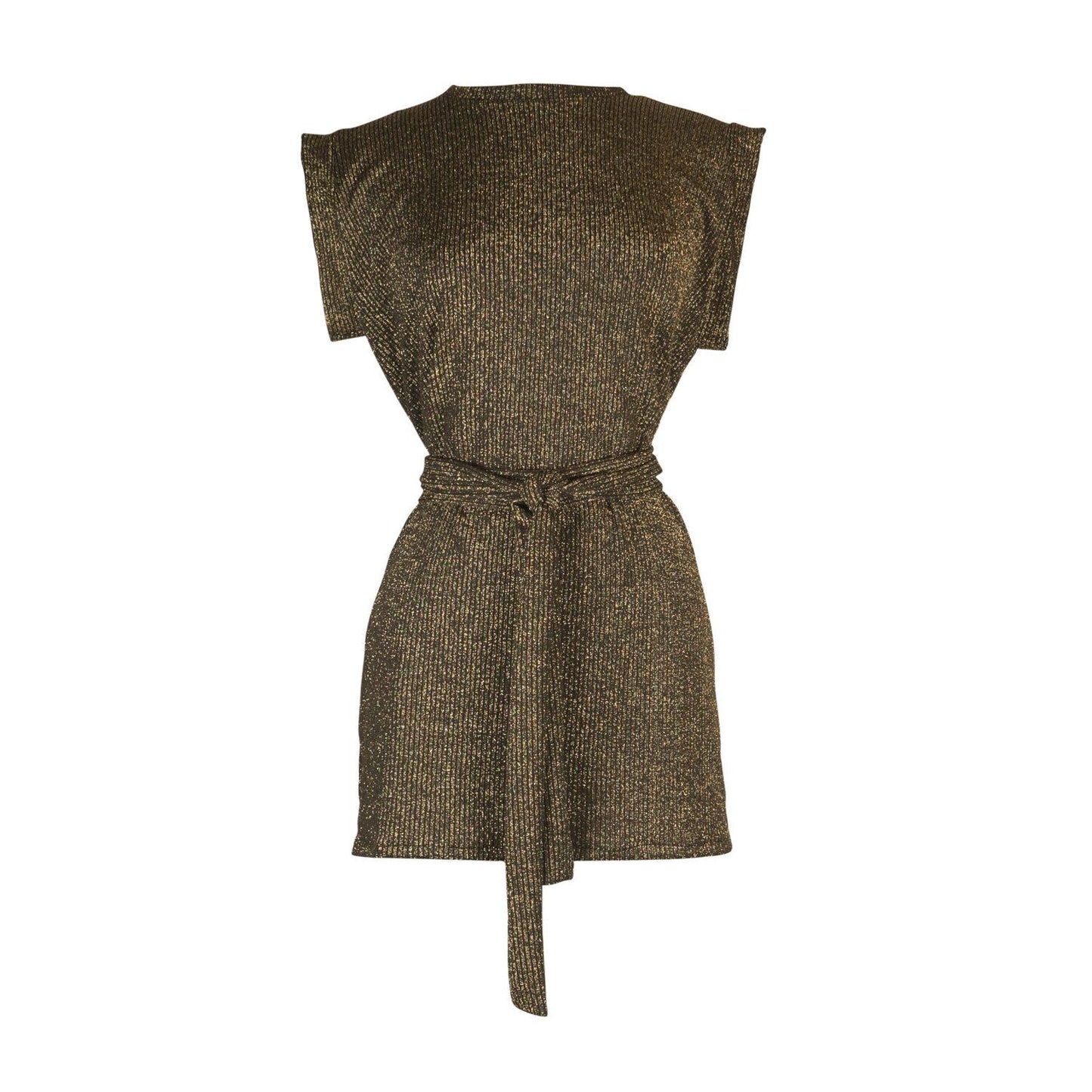 Aura Gold Tunic with Tie