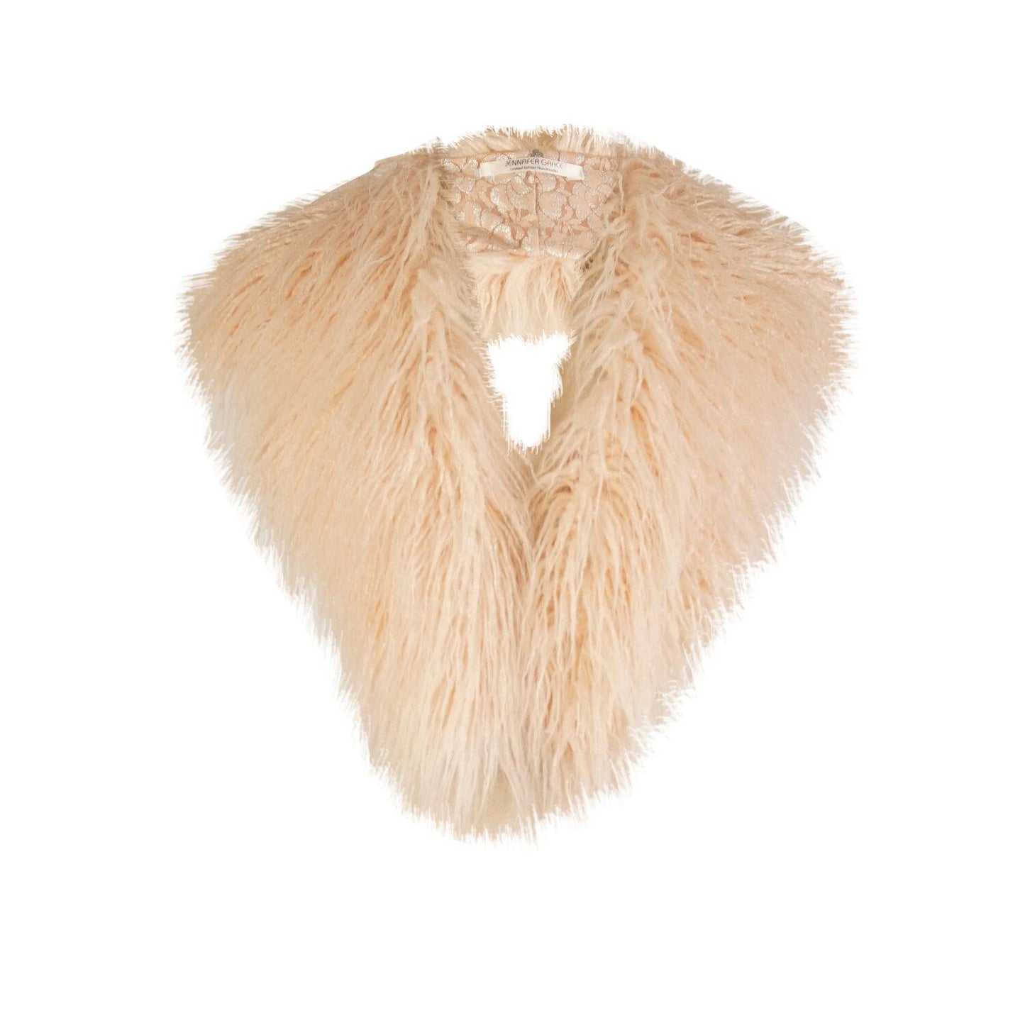 Blush Faux Fur Collar