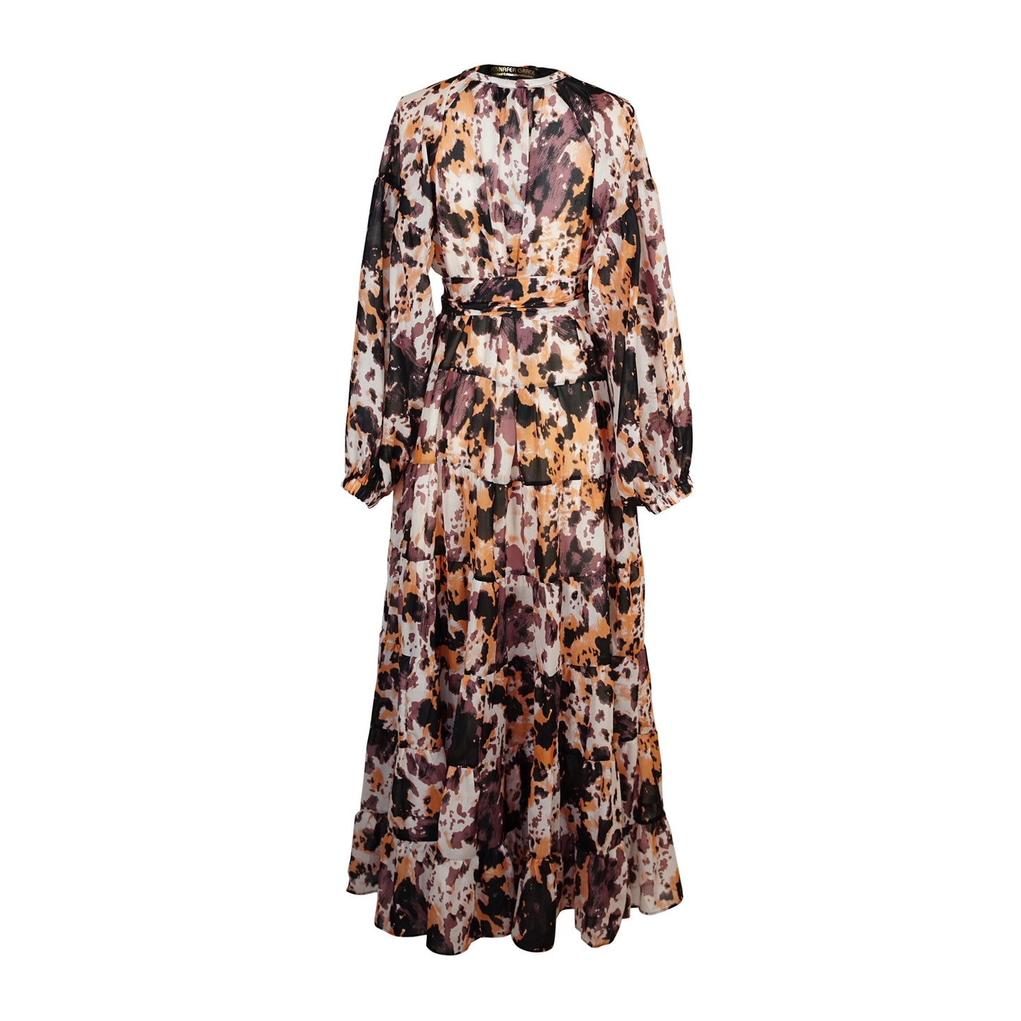 Brindle Ruffle Dress - JG Loves